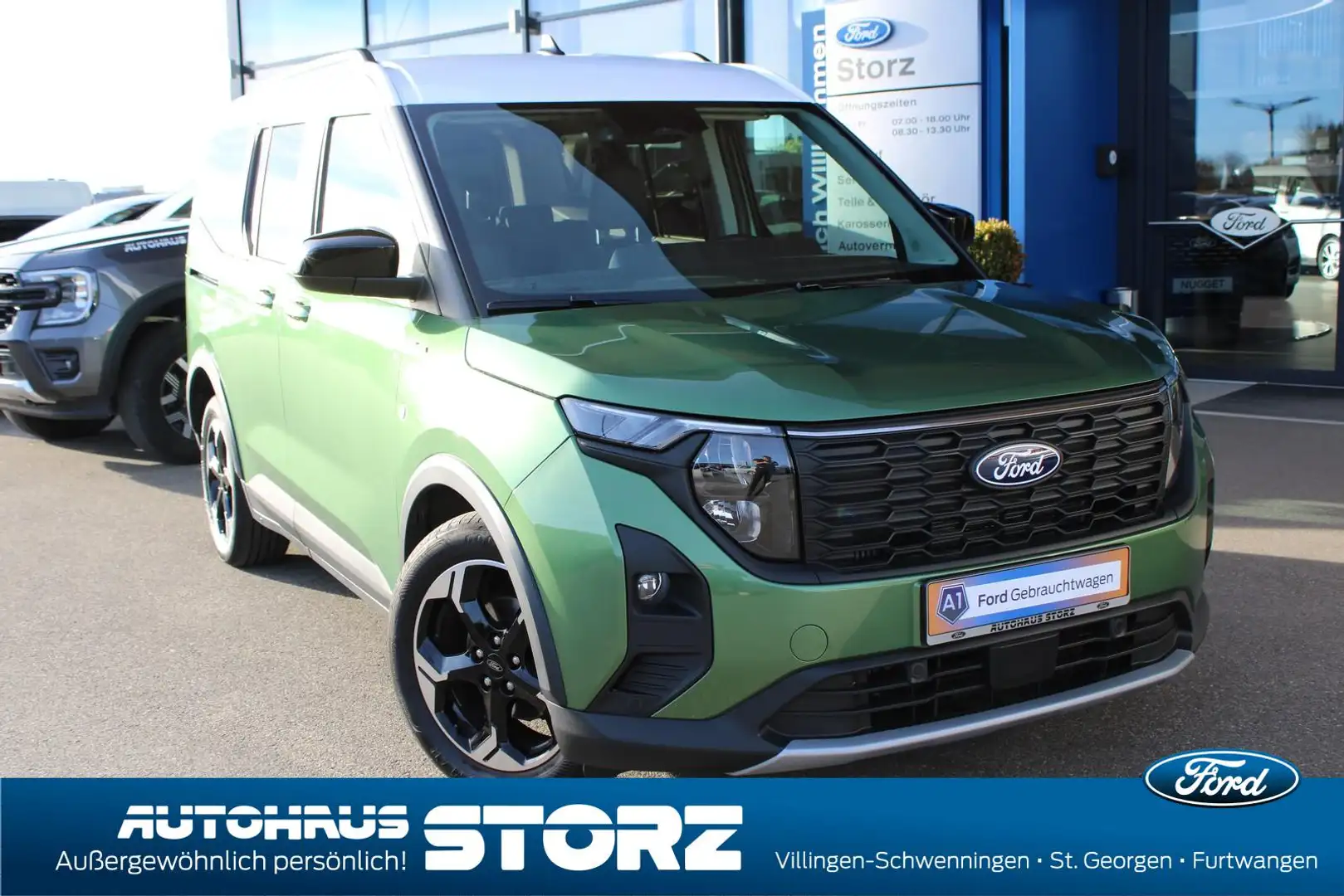 Ford Tourneo Courier Active AUTOMATIK|FAHRER ASSISTENZ PAKET|WINTER PAK Grün - 1