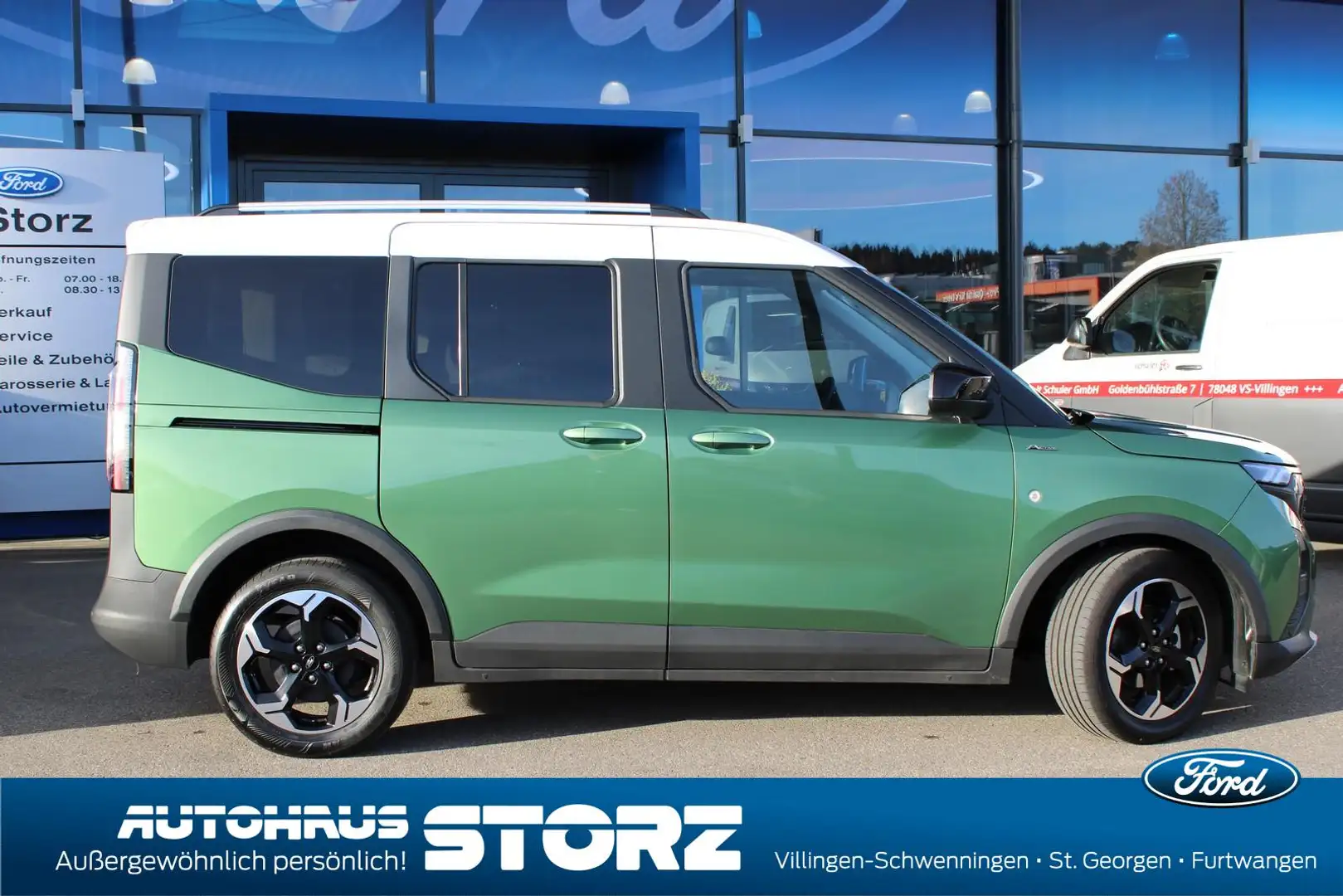 Ford Tourneo Courier Active AUTOMATIK|FAHRER ASSISTENZ PAKET|WINTER PAK Grün - 2