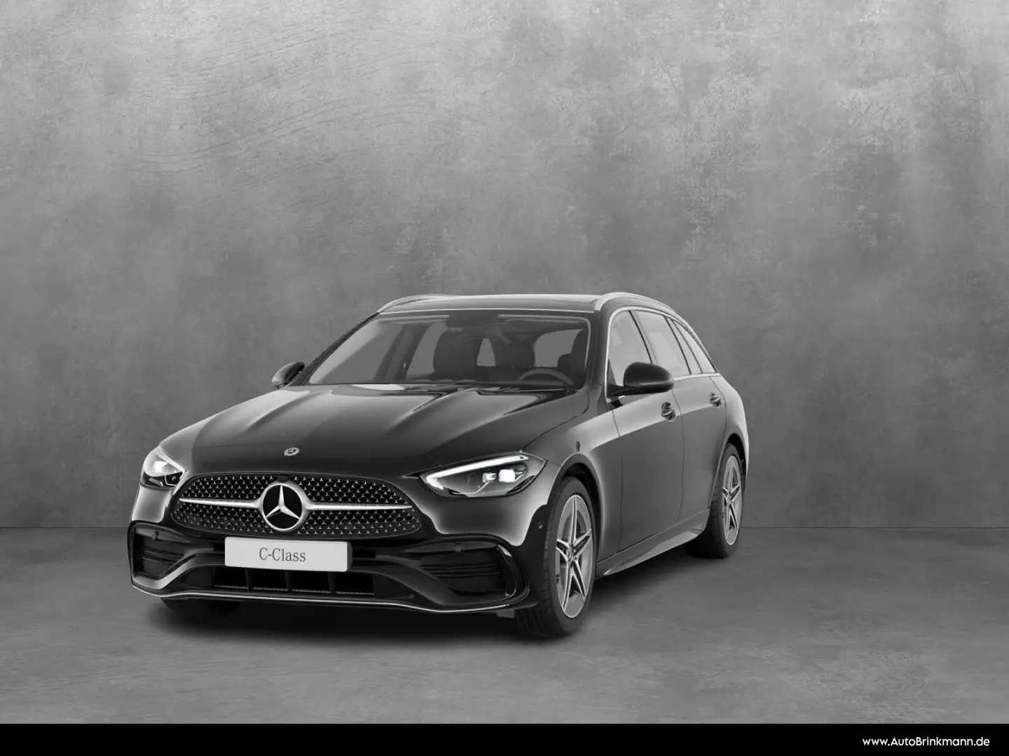 Mercedes-Benz C 220 C 220 d T-Modell AMG Line Exterieur/Panorama/LED Schwarz - 2