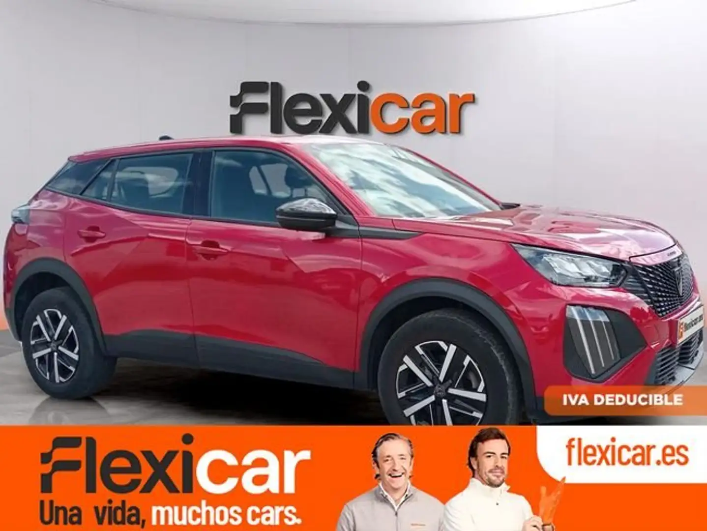 Peugeot 2008 1.2 PureTech S&S Active 100 Rojo - 1