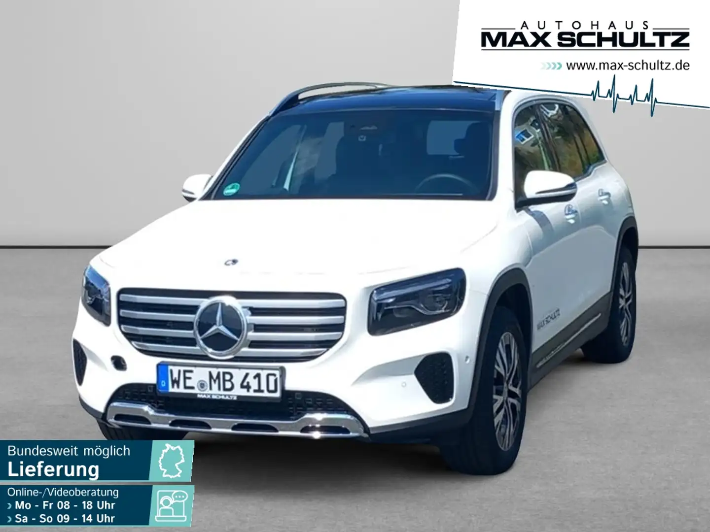Mercedes-Benz GLB 200 d AHK*Pano-Dach*Distronic*LED*Kamera* Blanco - 1
