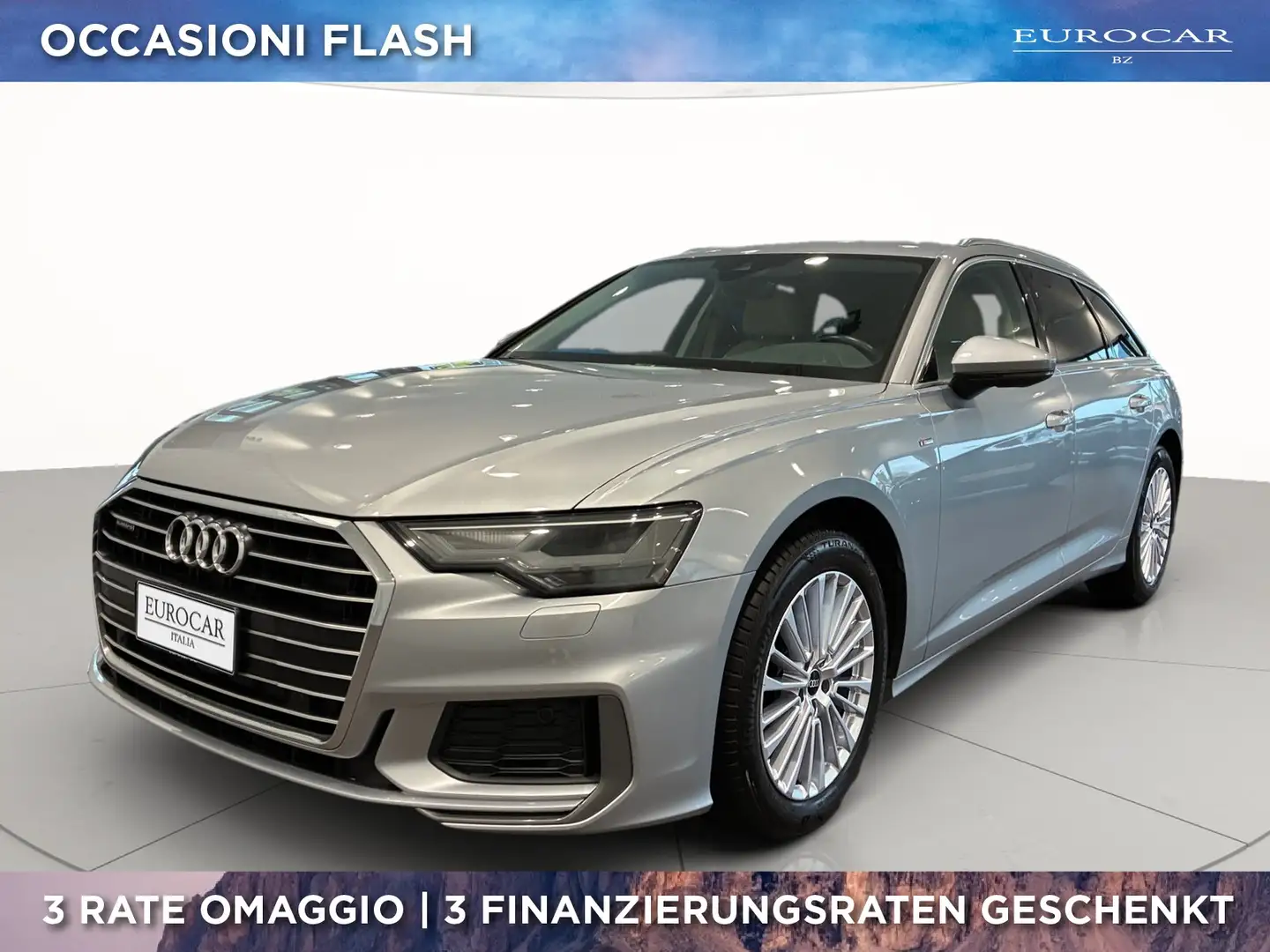 Audi A6 avant 40 2.0 tdi mhev business design quattro s-tr Argent - 1