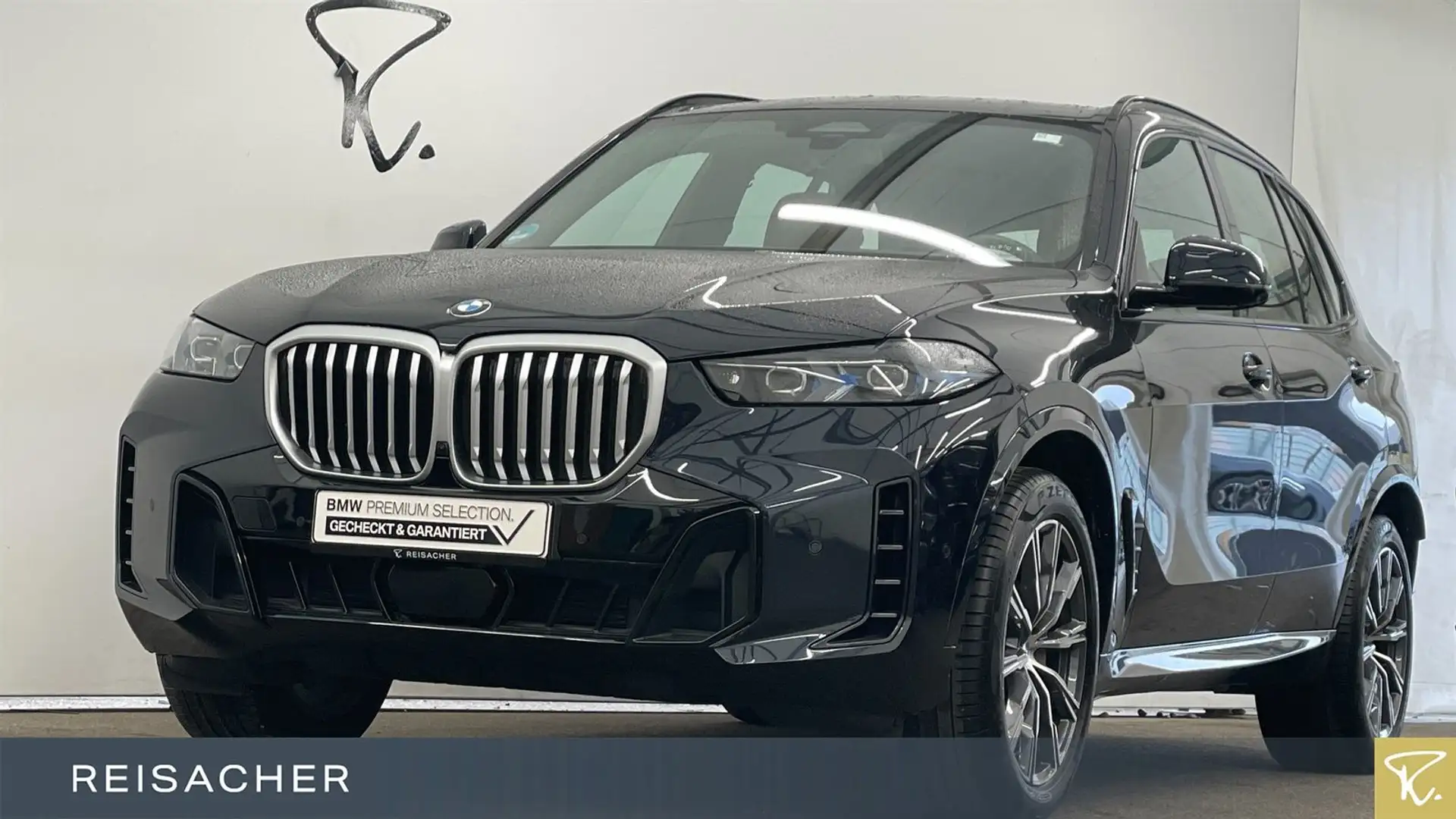 BMW X5 xDrive30d A AHK LCPro HuD 360° H&K SHZ 20"LM Noir - 1