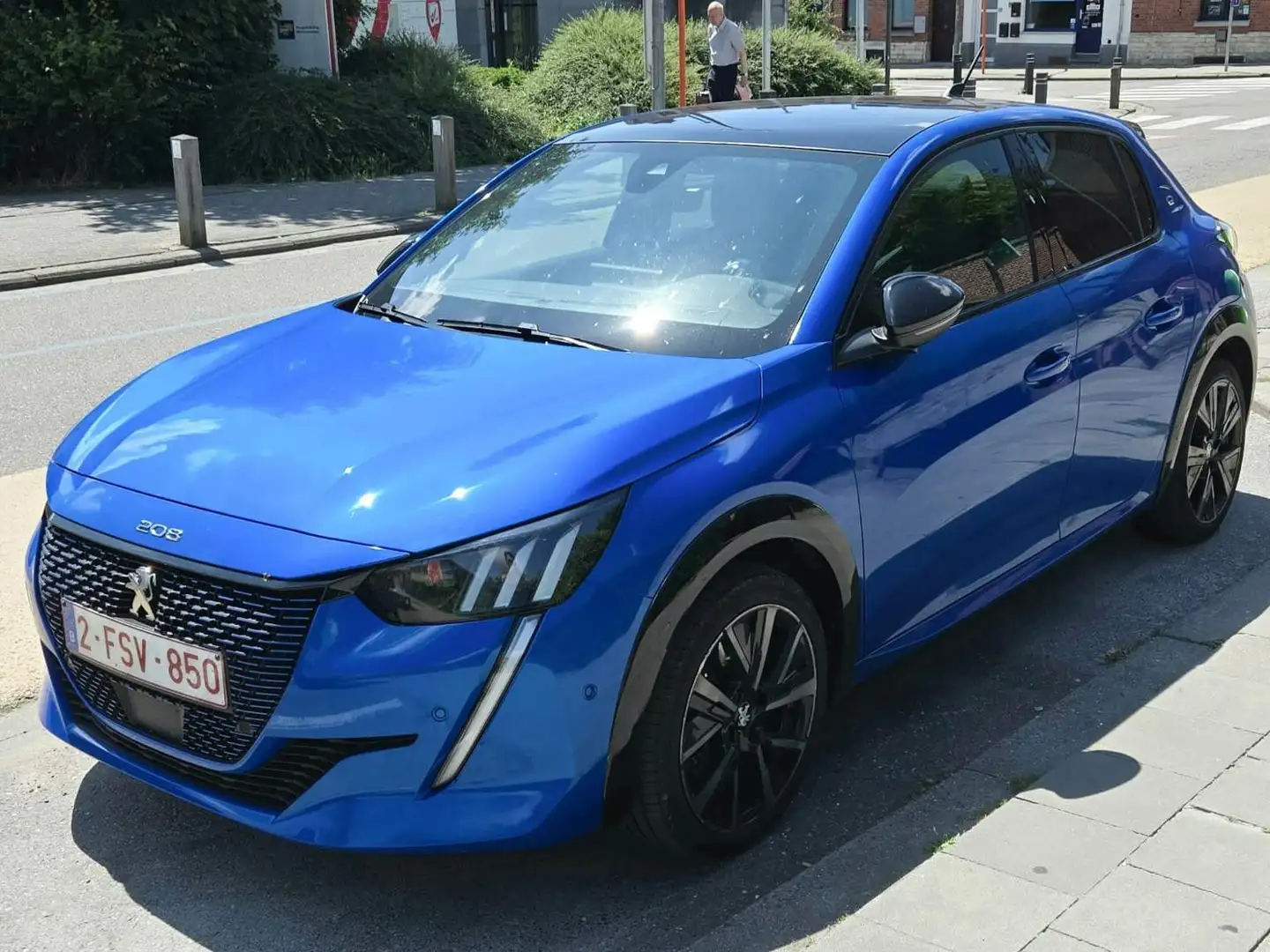 Peugeot e-208 208 Elektromotor 136 GT Albastru - 2