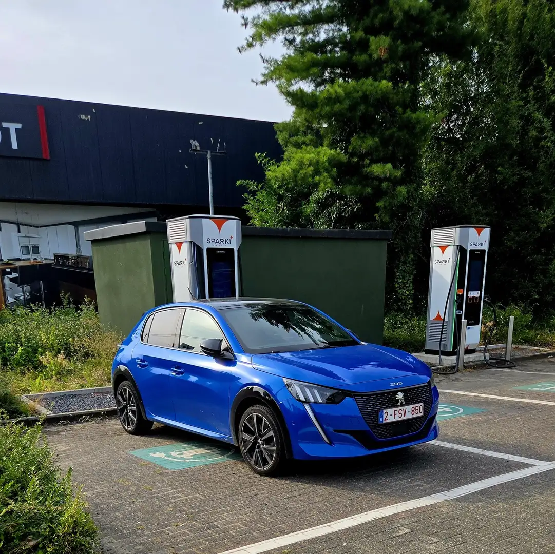 Peugeot e-208 208 Elektromotor 136 GT Kék - 1