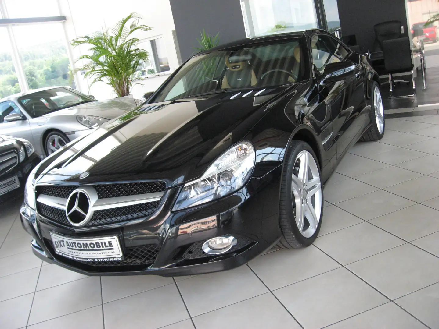 Mercedes-Benz SL 350 SPORTPAKET DESIGNO AMG HECK Zwart - 2