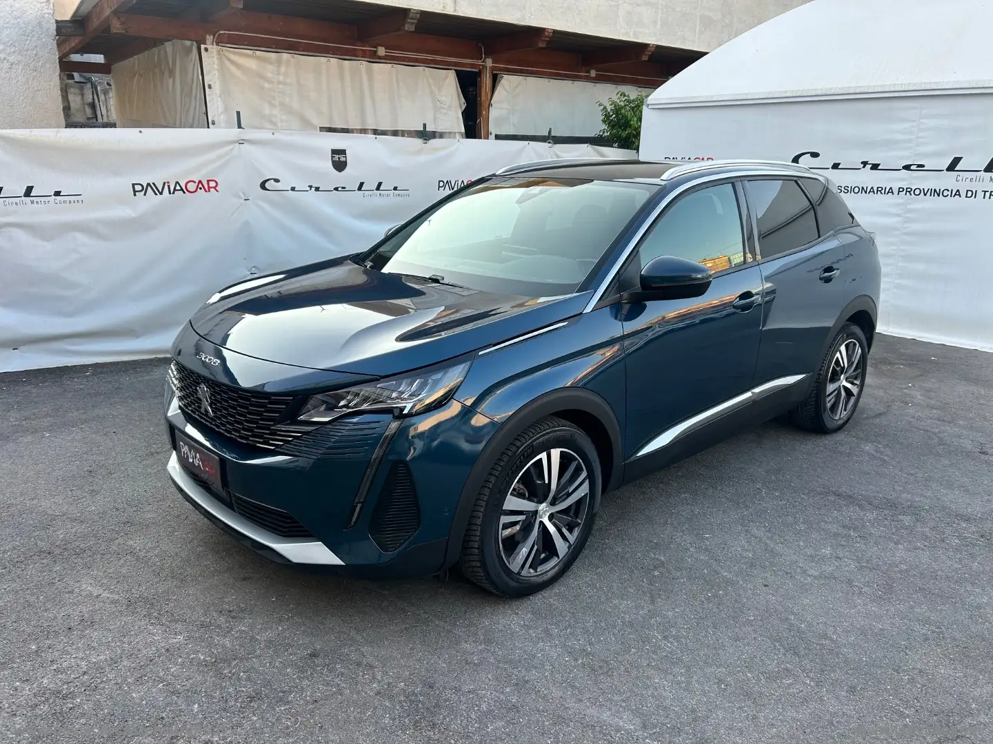Peugeot 3008 BlueHDi 130 S&S EAT8 Allure Pack Bleu - 1