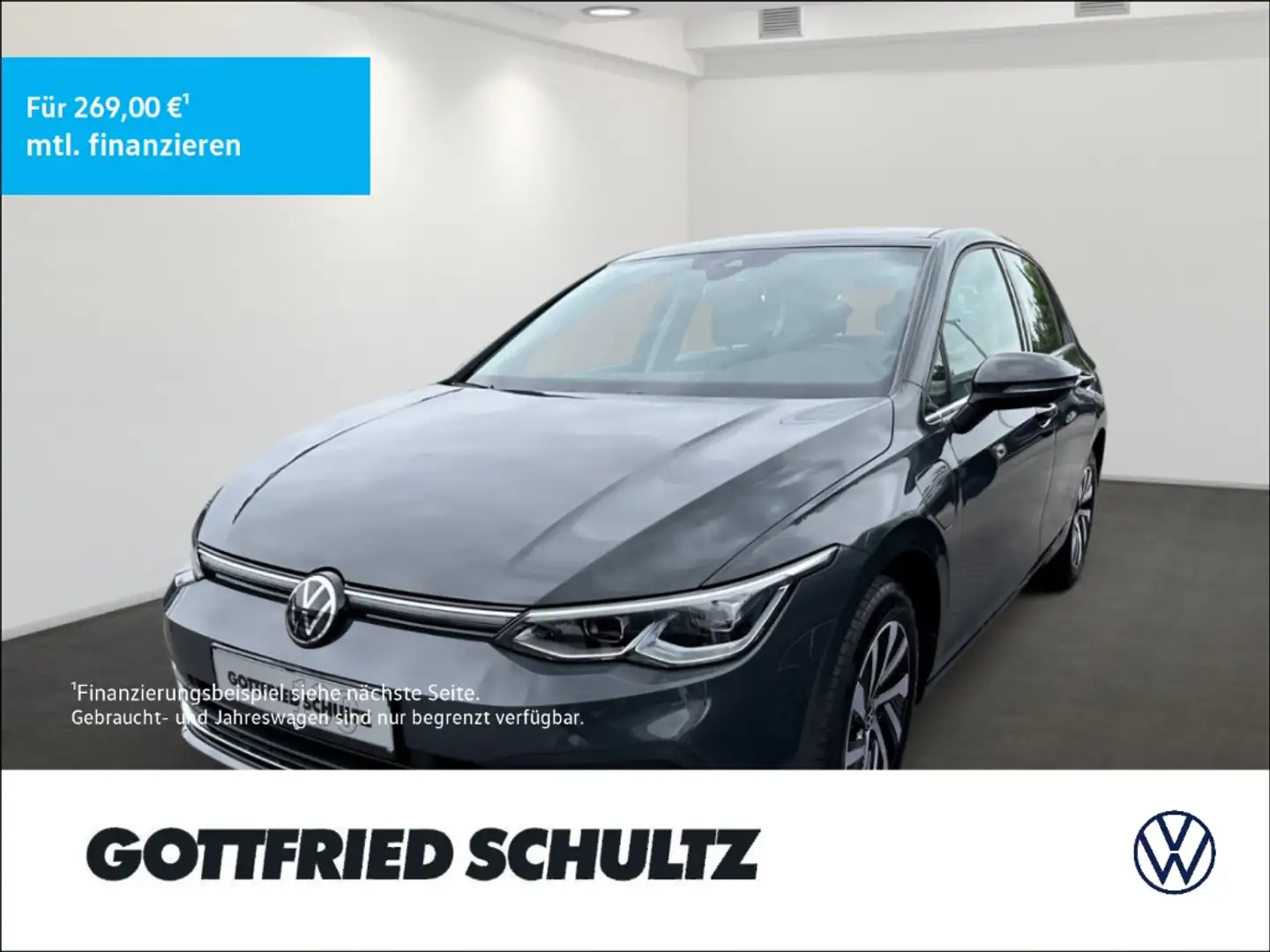 Volkswagen Golf VIII 1.4 eHybrid Style DSG   LED Plus   ACC   SHZ Gris - 1