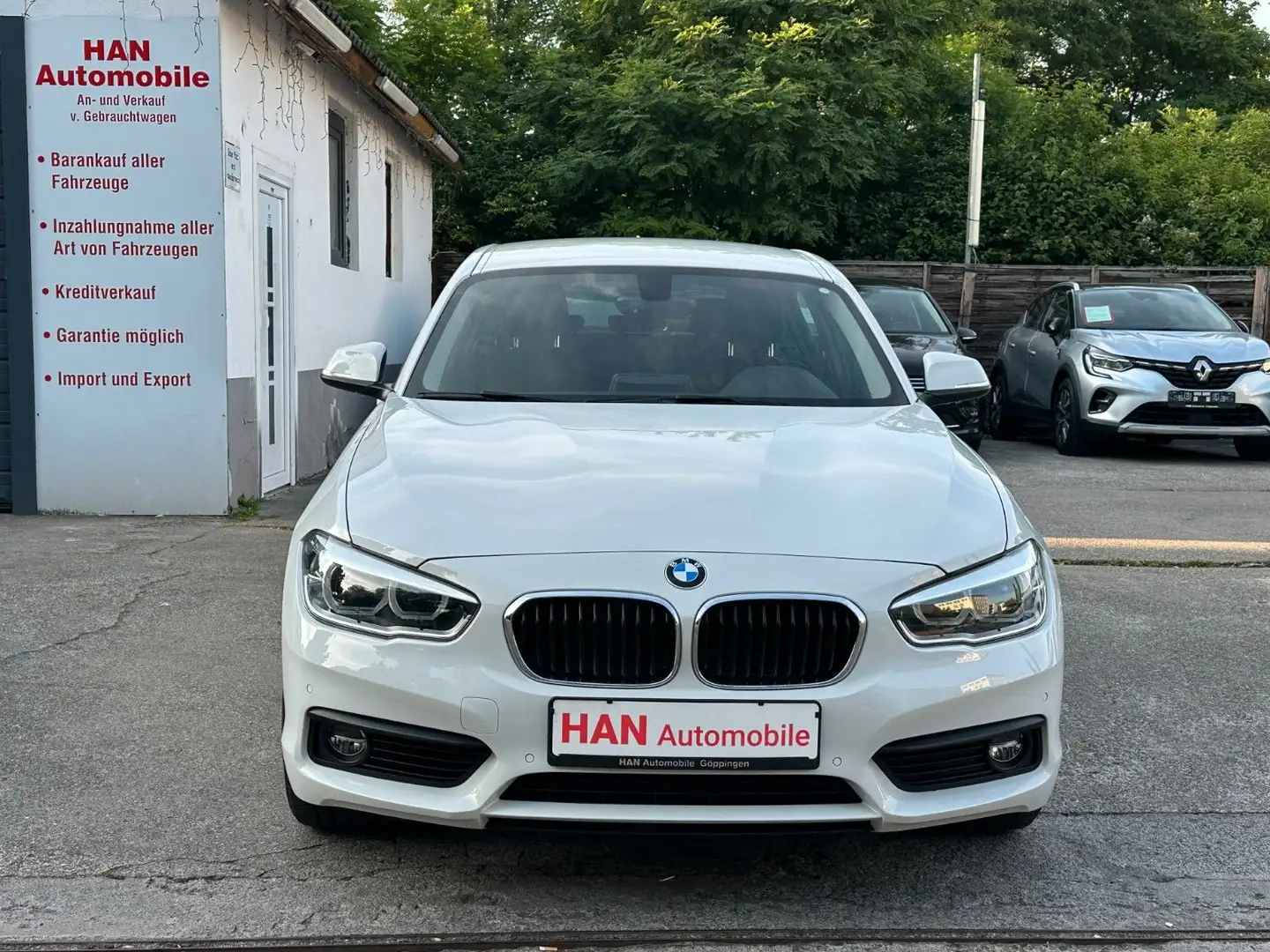BMW 118 i Advantage/Automatik/Navi/SHZ/LED/PDC Bianco - 1