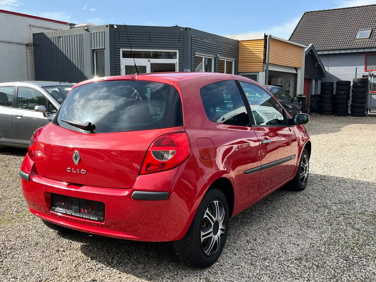 Renault Clio 1.2 TCE Edition Dynamique*TüvNeu*1Hand*12M Gewl Rojo - 1