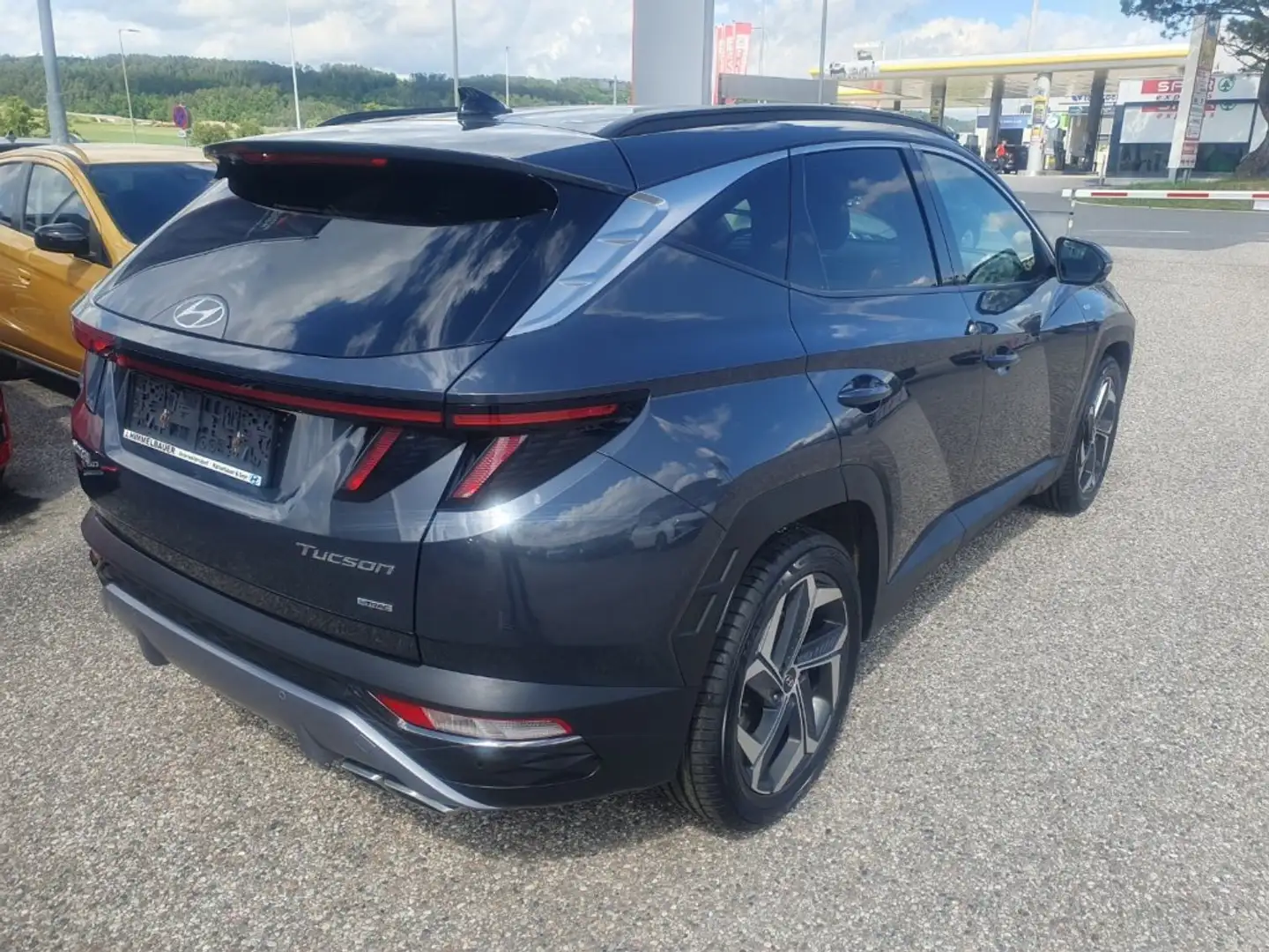 Hyundai TUCSON NX4 Prestige Line 1,6 CRDi 4WD 48V DCT Schwarz - 2