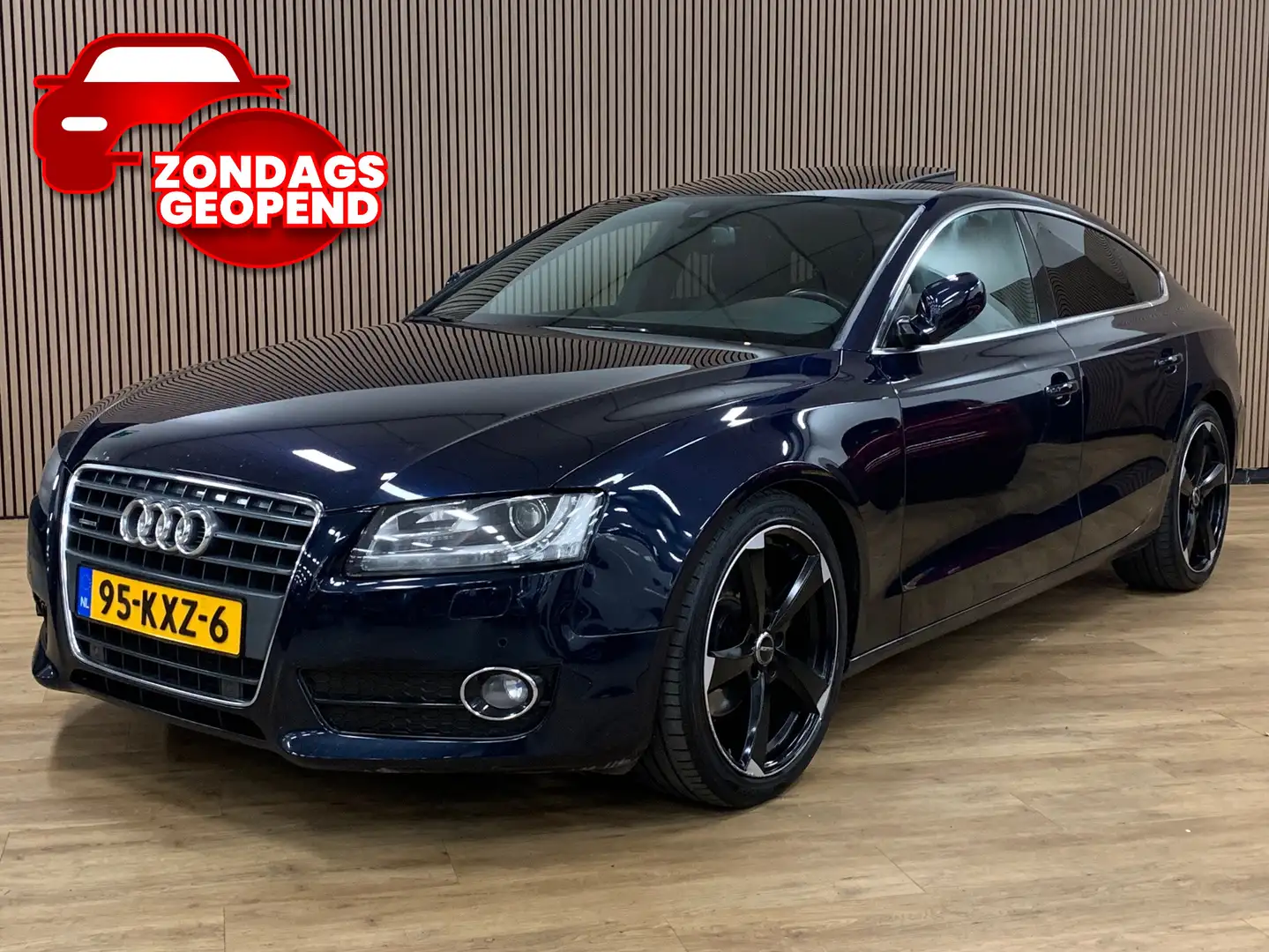 Audi A5 Sportback 2.0 TFSI quattro|Automaat|Opendak|Naviga Blauw - 1
