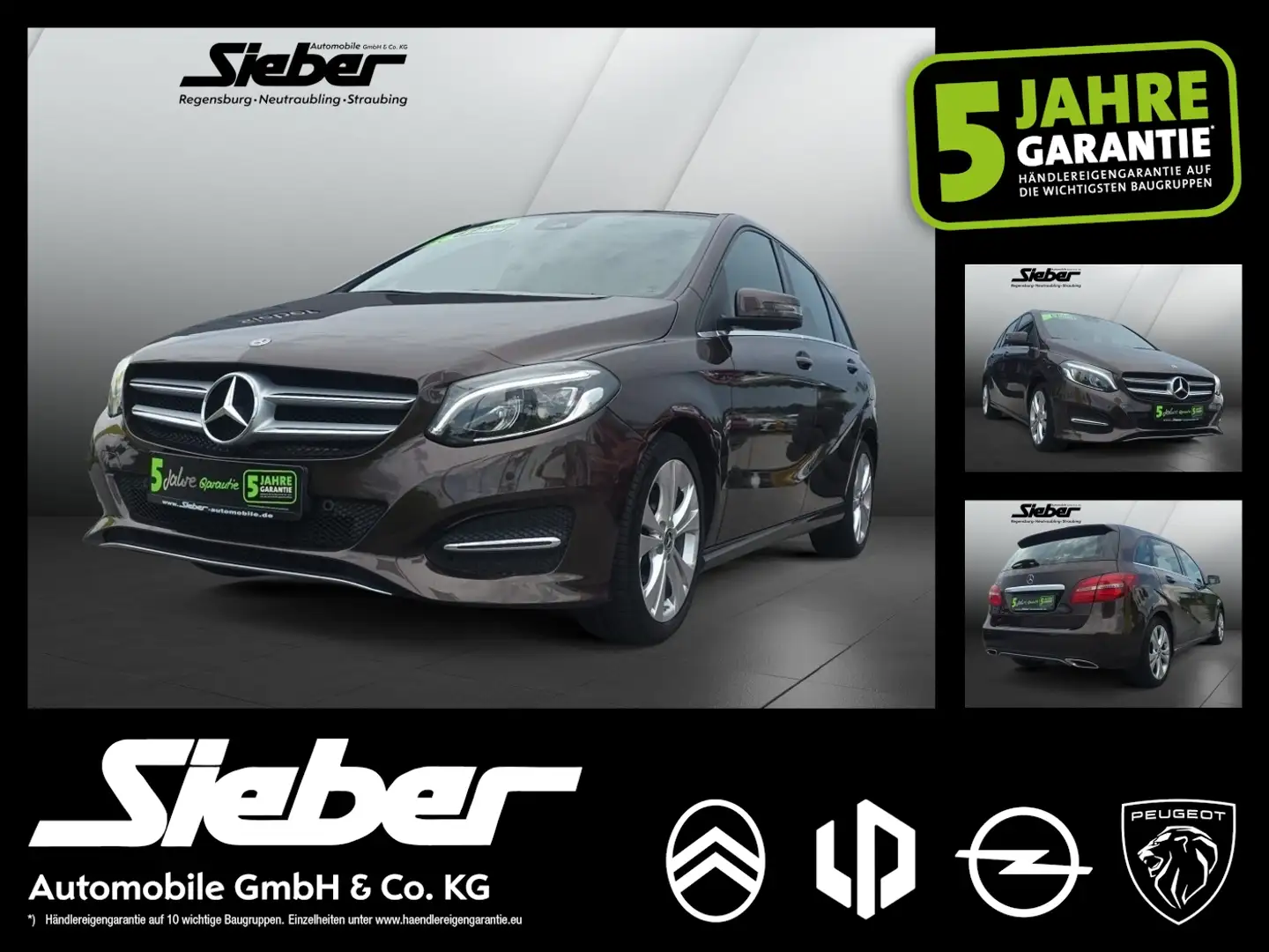 Mercedes-Benz B 220 d CDI  Urban *Navi**Sitzheizung**Rückfahrk* Bruin - 1