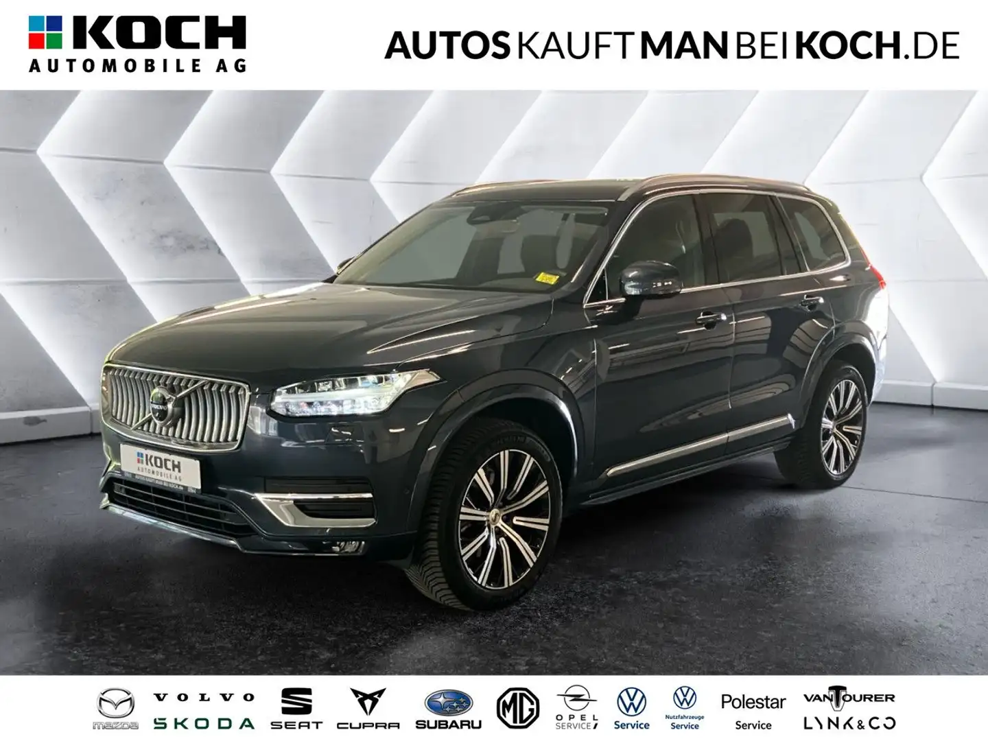 Volvo XC90 B5 AWD Plus Bright ACC BLIS STDHz 360 V-LED Blu/Azzurro - 1