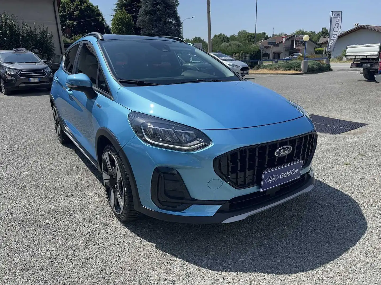 Ford Fiesta 7ª serie Active X 1.0 Ecoboost Hybrid 125 CV 5p Blu/Azzurro - 1