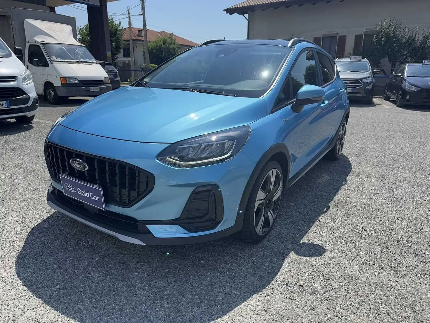 Ford Fiesta 7ª serie Active X 1.0 Ecoboost Hybrid 125 CV 5p Blu/Azzurro - 2