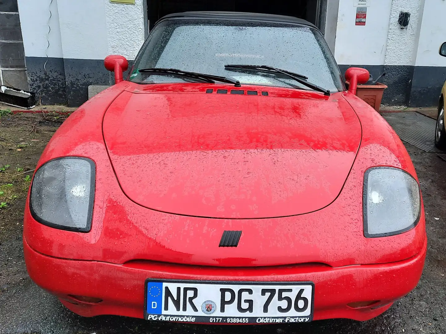 Fiat Barchetta 1.8 16V mit TÜv 4/2024 Bewertung 2- Piros - 1