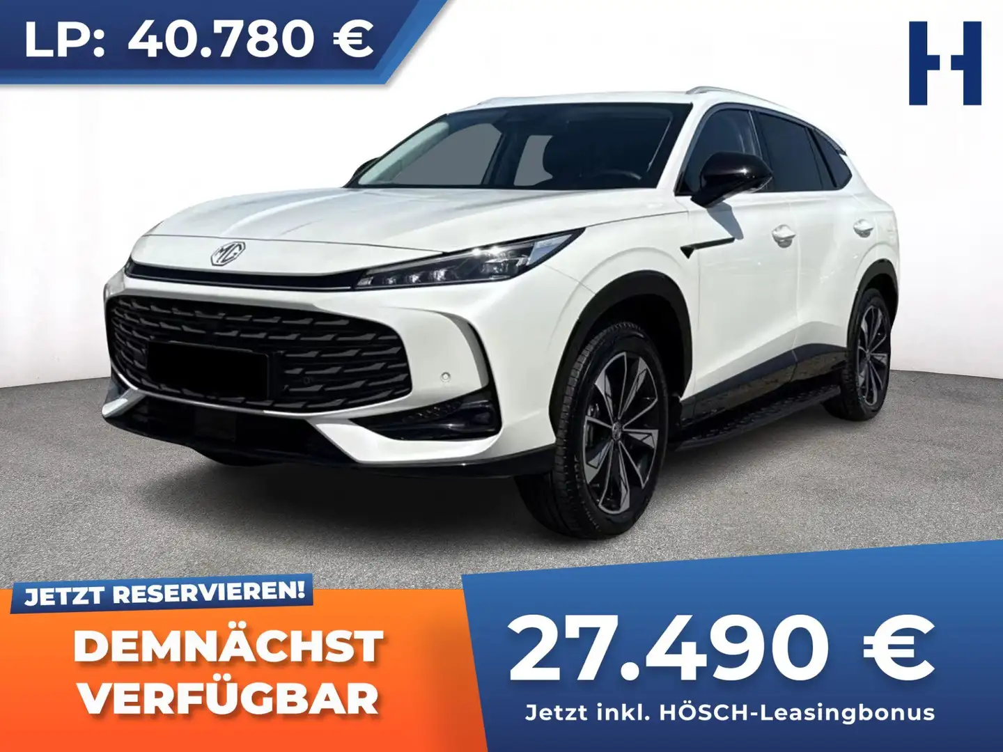 MG HS PHEV Luxury TOP-ANGEBOT -33% Weiß - 1