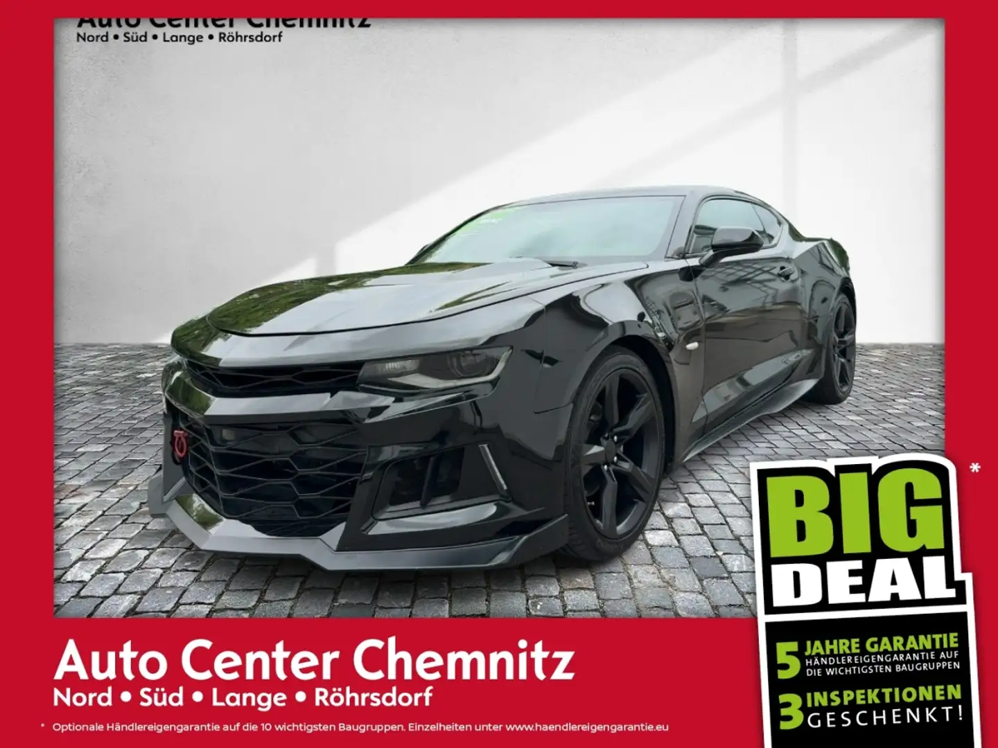 Chevrolet Camaro Coupé 3.6 V6 ZL1 Xenon/SD/KlimaA/Kamera Black - 1