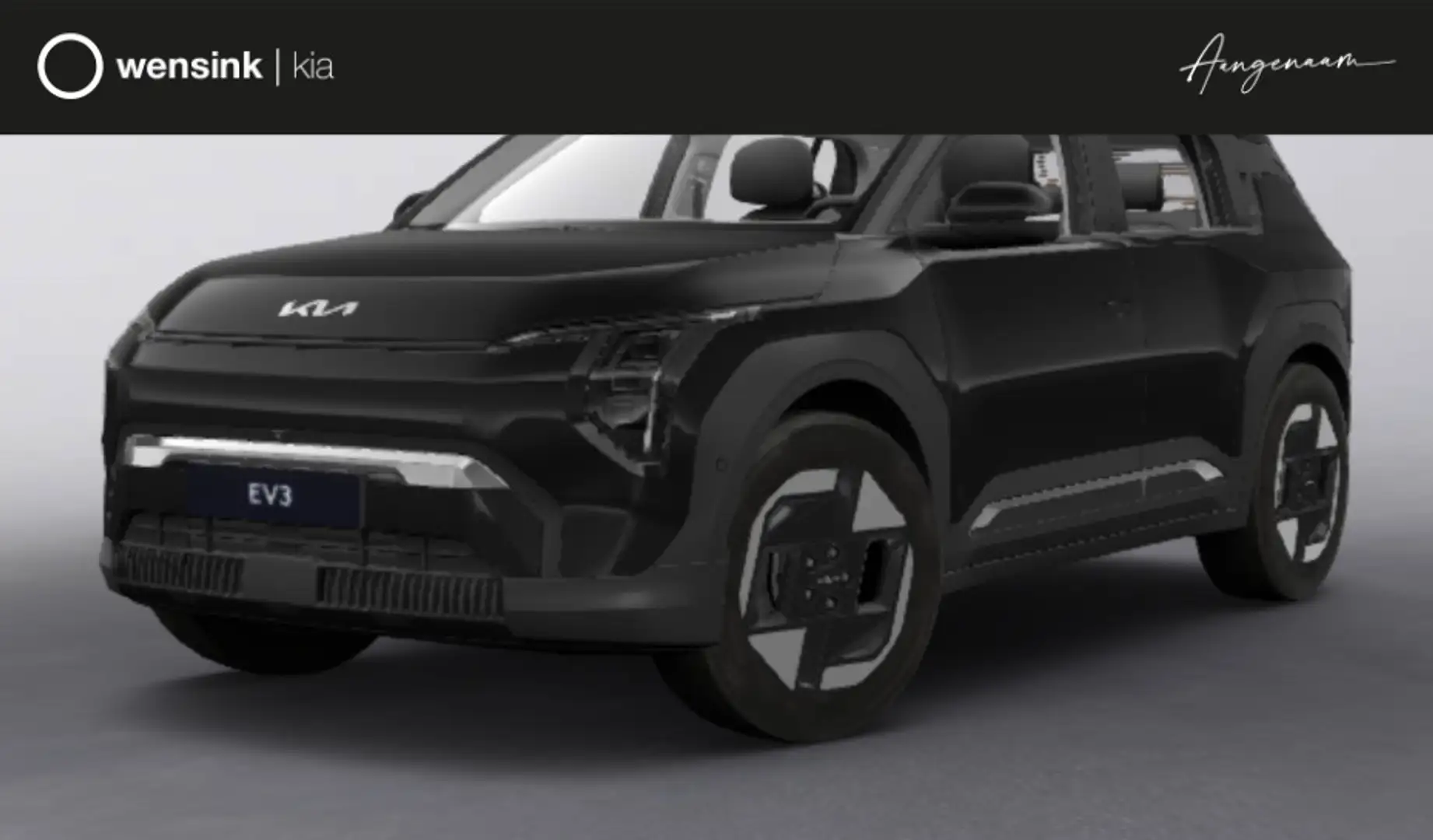 Kia EV3 Air 58.3 kWh Zwart - 1