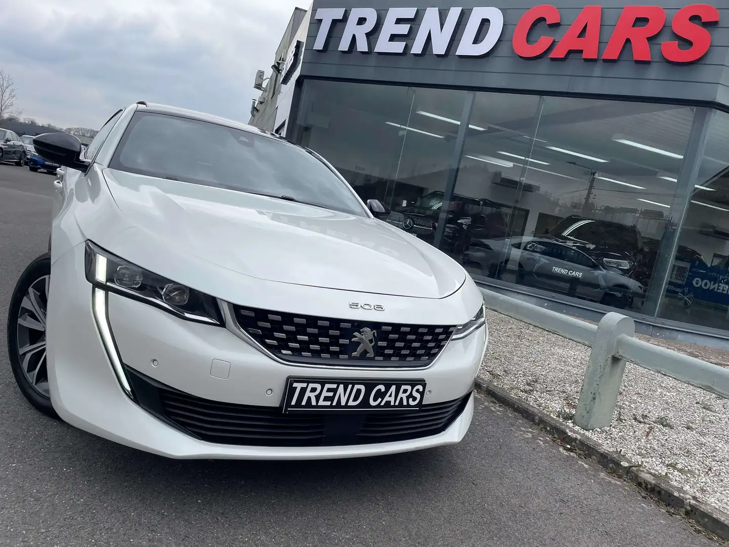 Peugeot 508 1.6i GT Line S TOIT PANO. CUIR CAM360 CARPLAY GA.1 Blanc - 1