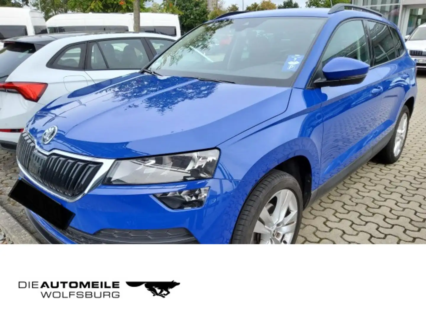 Skoda Karoq 1.0 TSI Style Rückfahrkam/Navi/AHK Blau - 1
