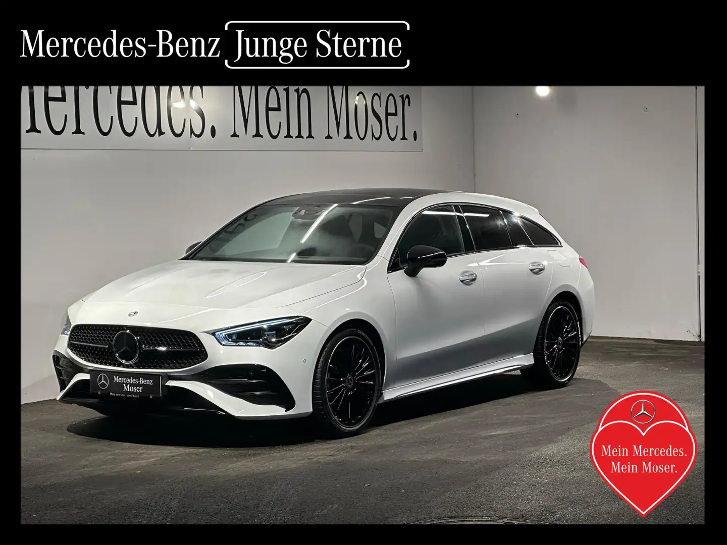 Mercedes-Benz CLA 200 d Shooting Brake Ö-Edition  AMG Line Weiß - 1