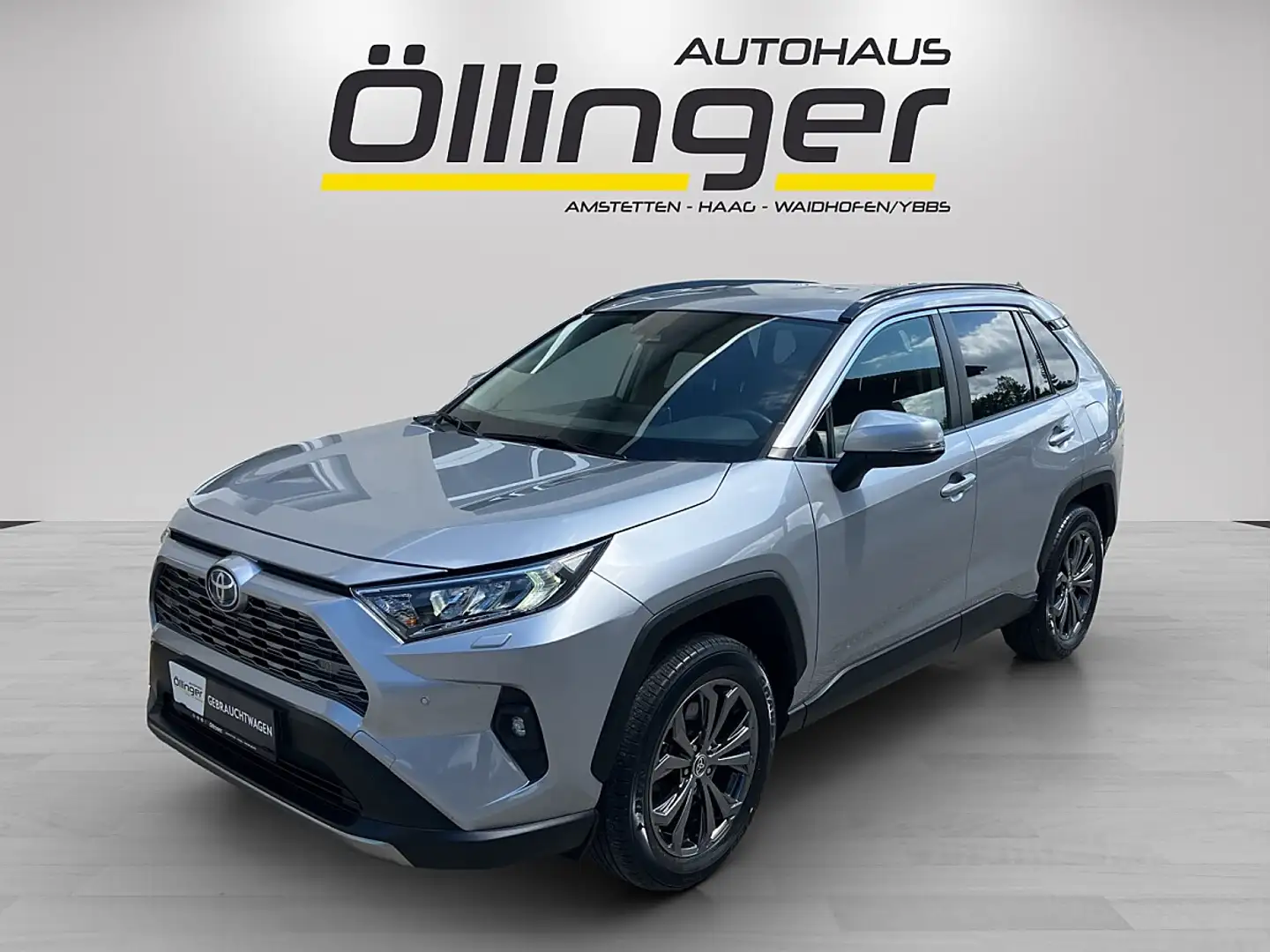 Toyota RAV 4 RAV4 2,5 Hybrid Active Drive AWD + NAVI - Erstb... Silber - 1