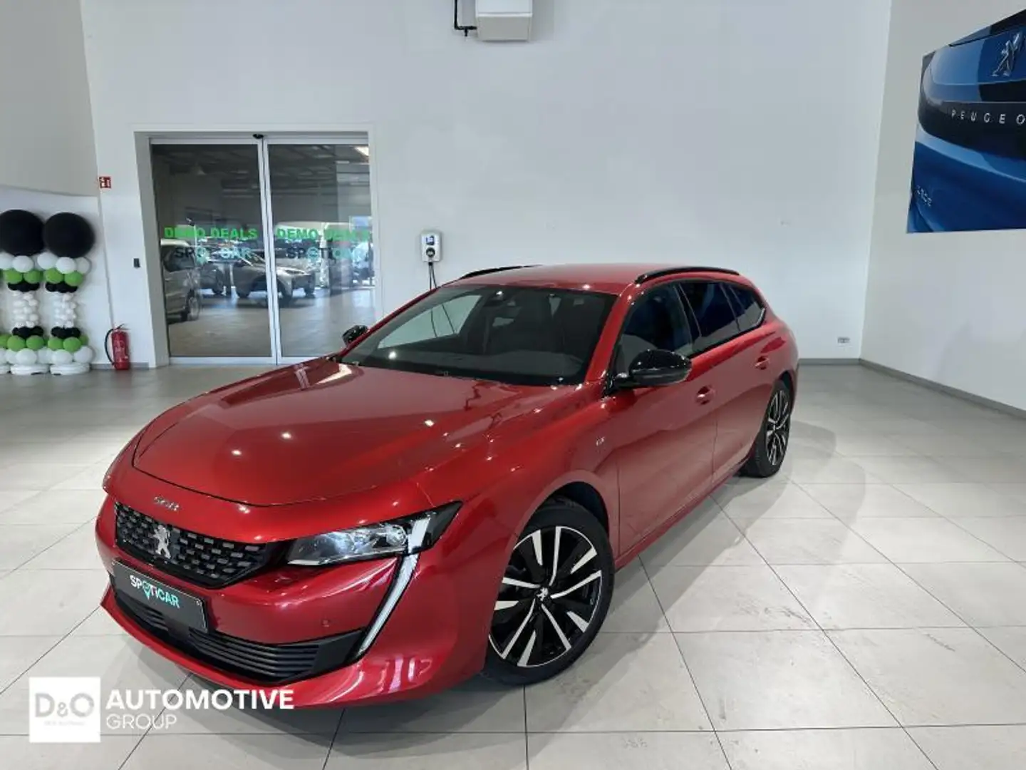 Peugeot 508 gt pack camera gps leder Rojo - 1