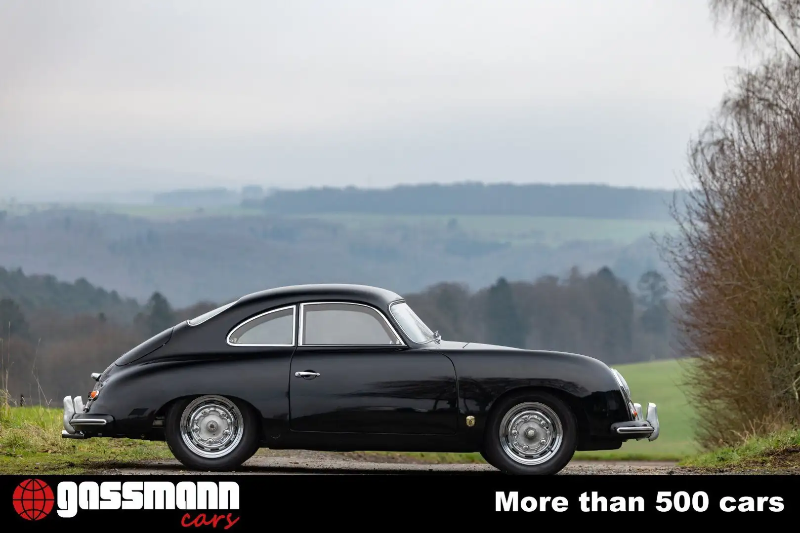 Porsche 356 Porsche 356 Pre A 1300 - Knickscheibe - Matching Schwarz - 2