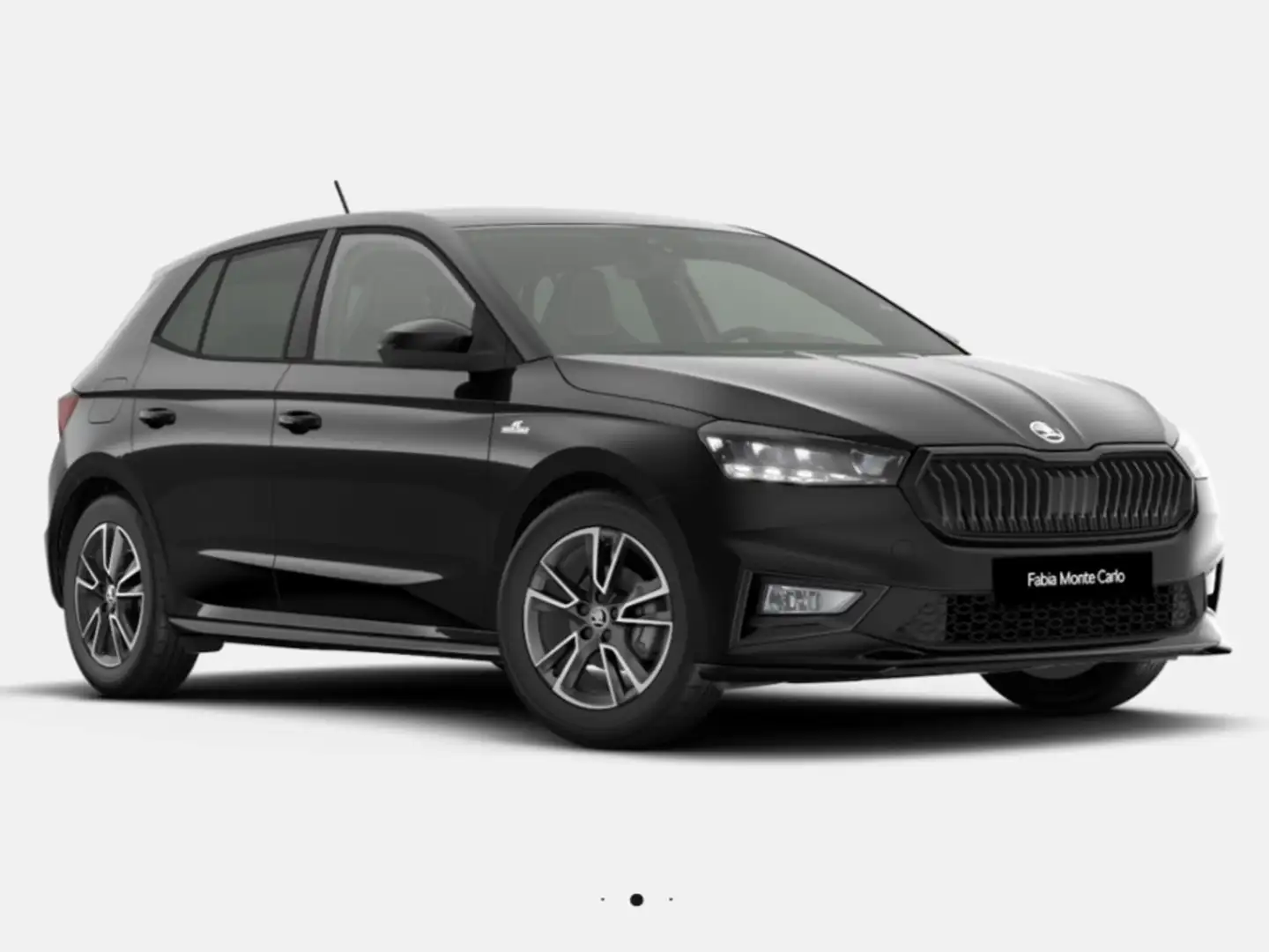 Skoda Fabia 1.5 TSI Monte Carlo 2xKLIMA ACC AUT KAM Zwart - 2