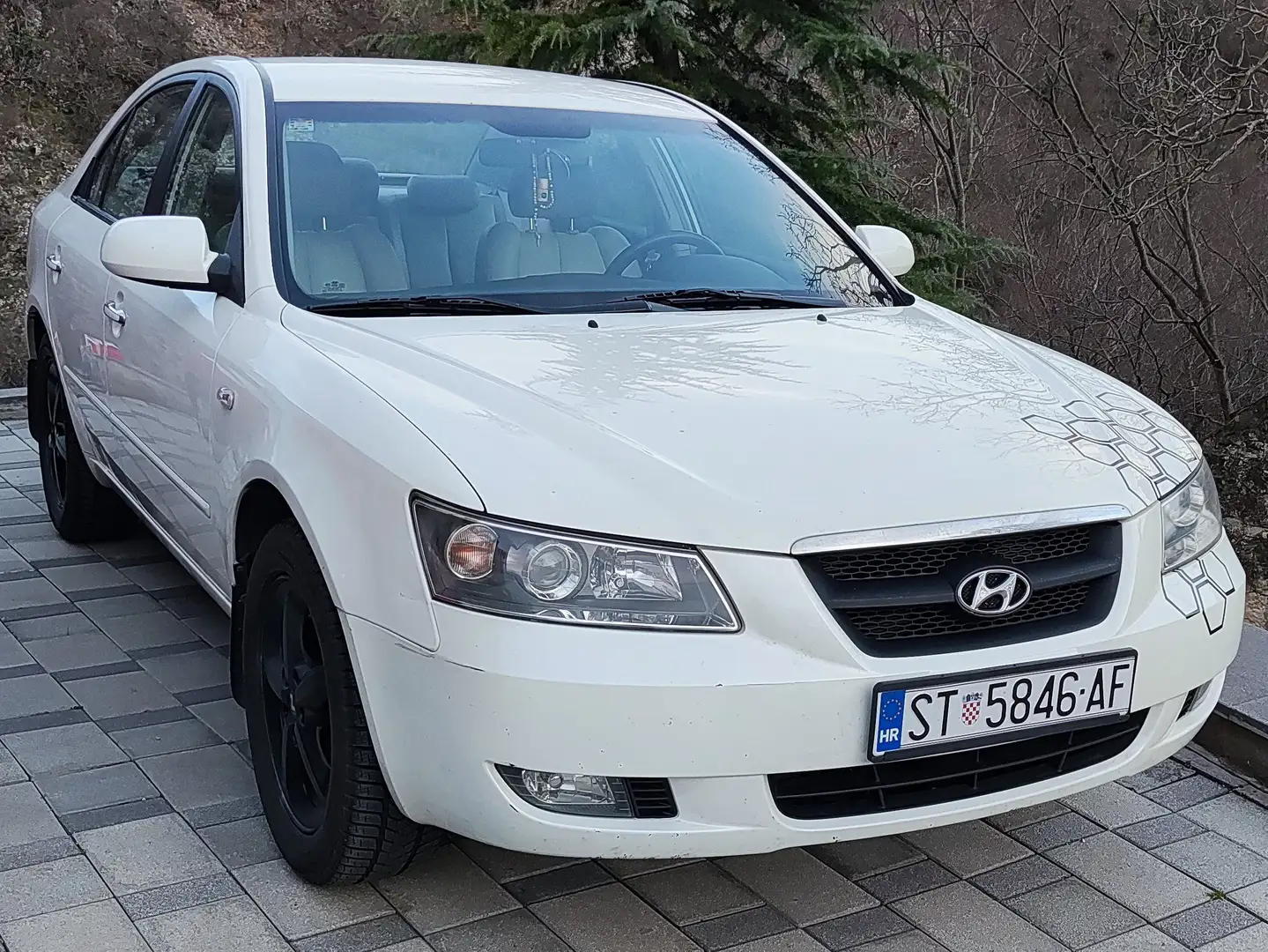Hyundai SONATA Sonata 2.4 GLS White - 1