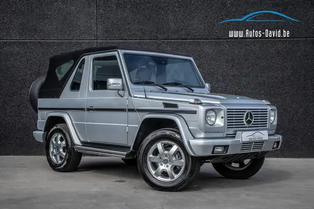Mercedes-Benz G 320 Cabrio W463 3.2 V6 Aut. 4X4 / ZELDZAAM / SPERDIFF / LEDER / MEMORYSEATS / AIRCO / CRUISECONTROL / TREKHAAK / BELG