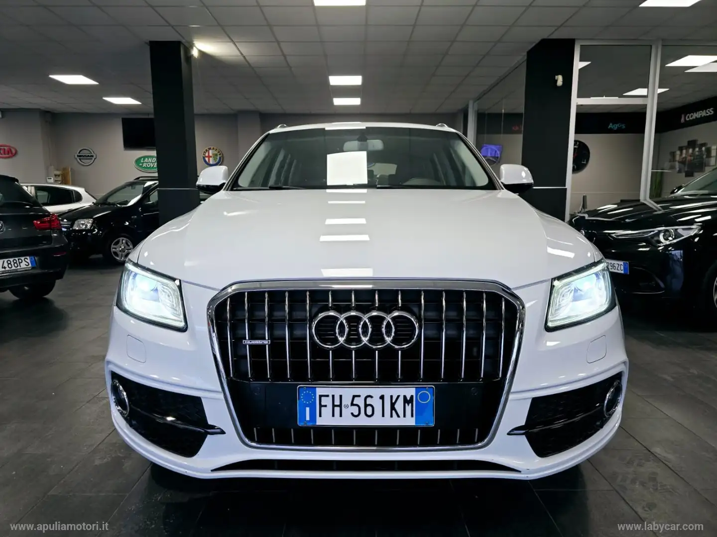 Audi Q5 2.0 TDI 190 CV cl.d. quattro S tr. S LINE Bianco - 2