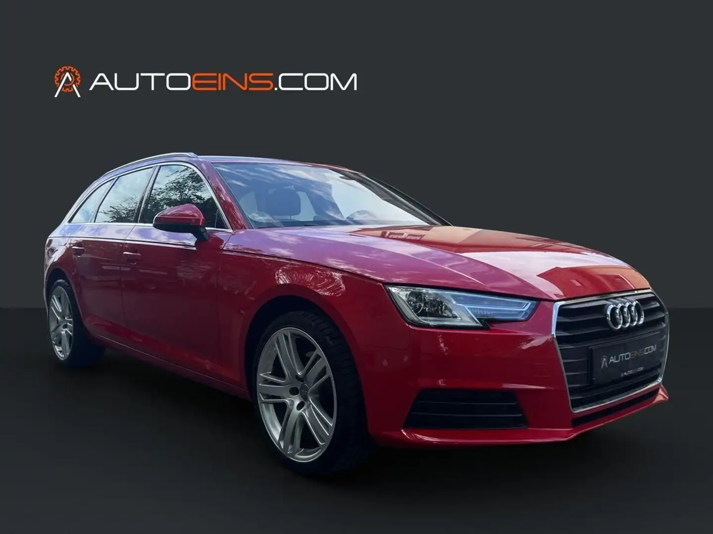 Audi A4 2.0 16V TFSI bivalent g-tron CNG*Ahk* Rouge - 1