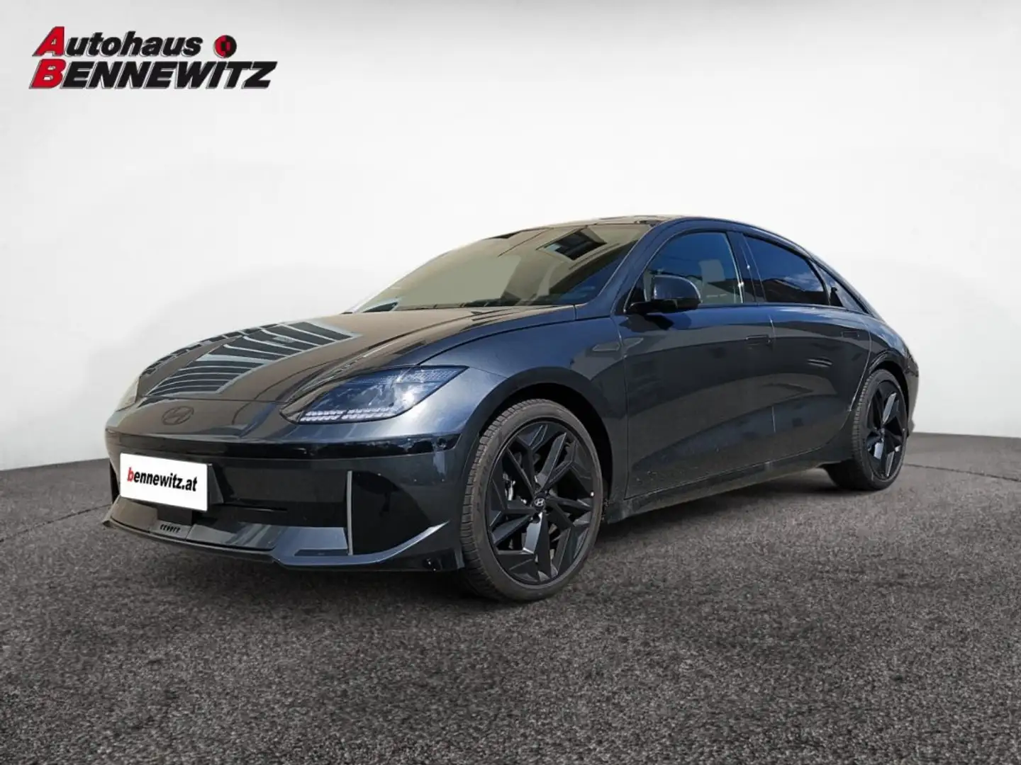 Hyundai IONIQ 6 Elektro 77,4kWh 4WD Black Edition Long Range Aut Gris - 1