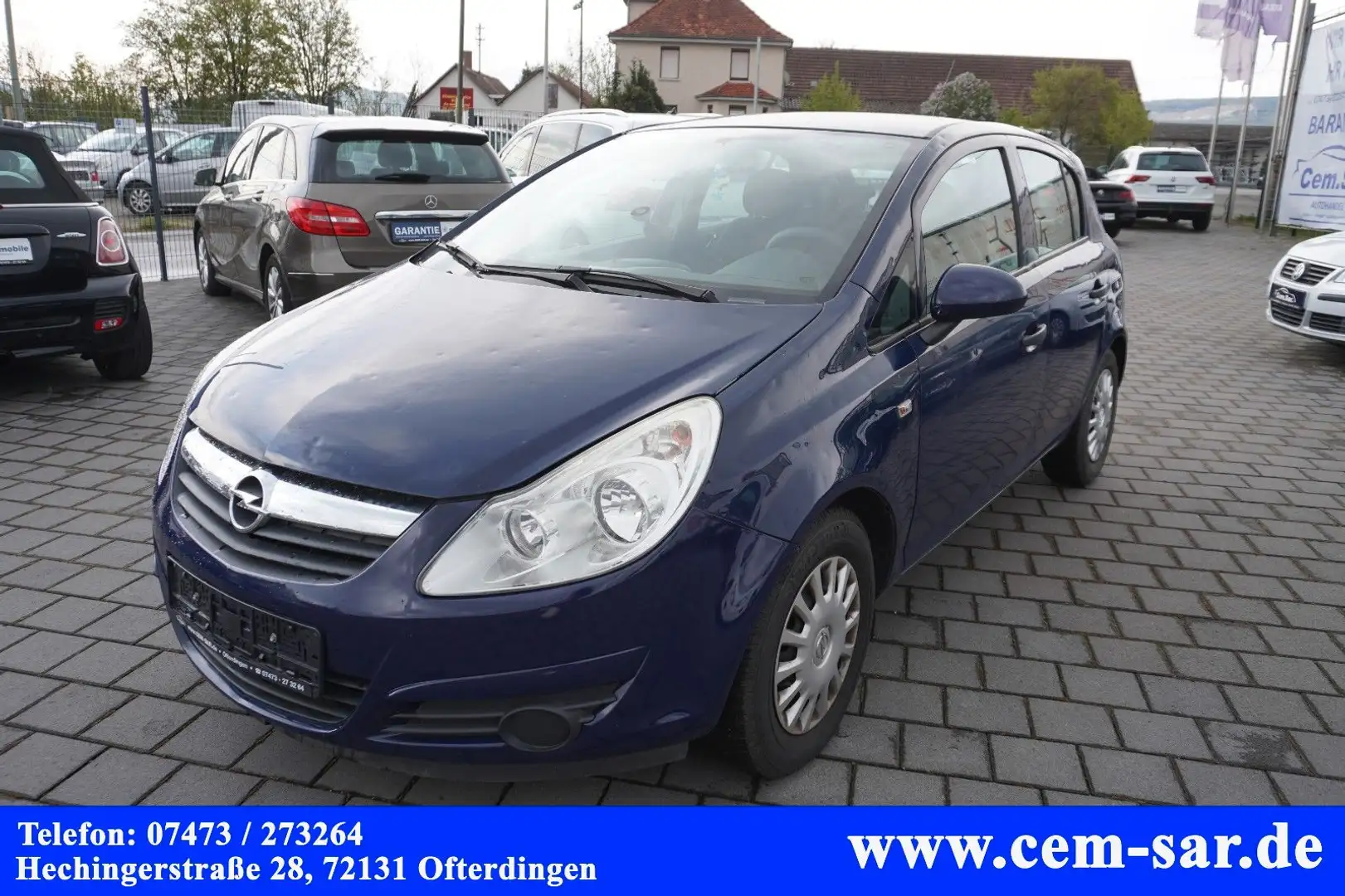 Opel Corsa D Selection "110 Jahre" *Steuerkette NEU*+ Blau - 1