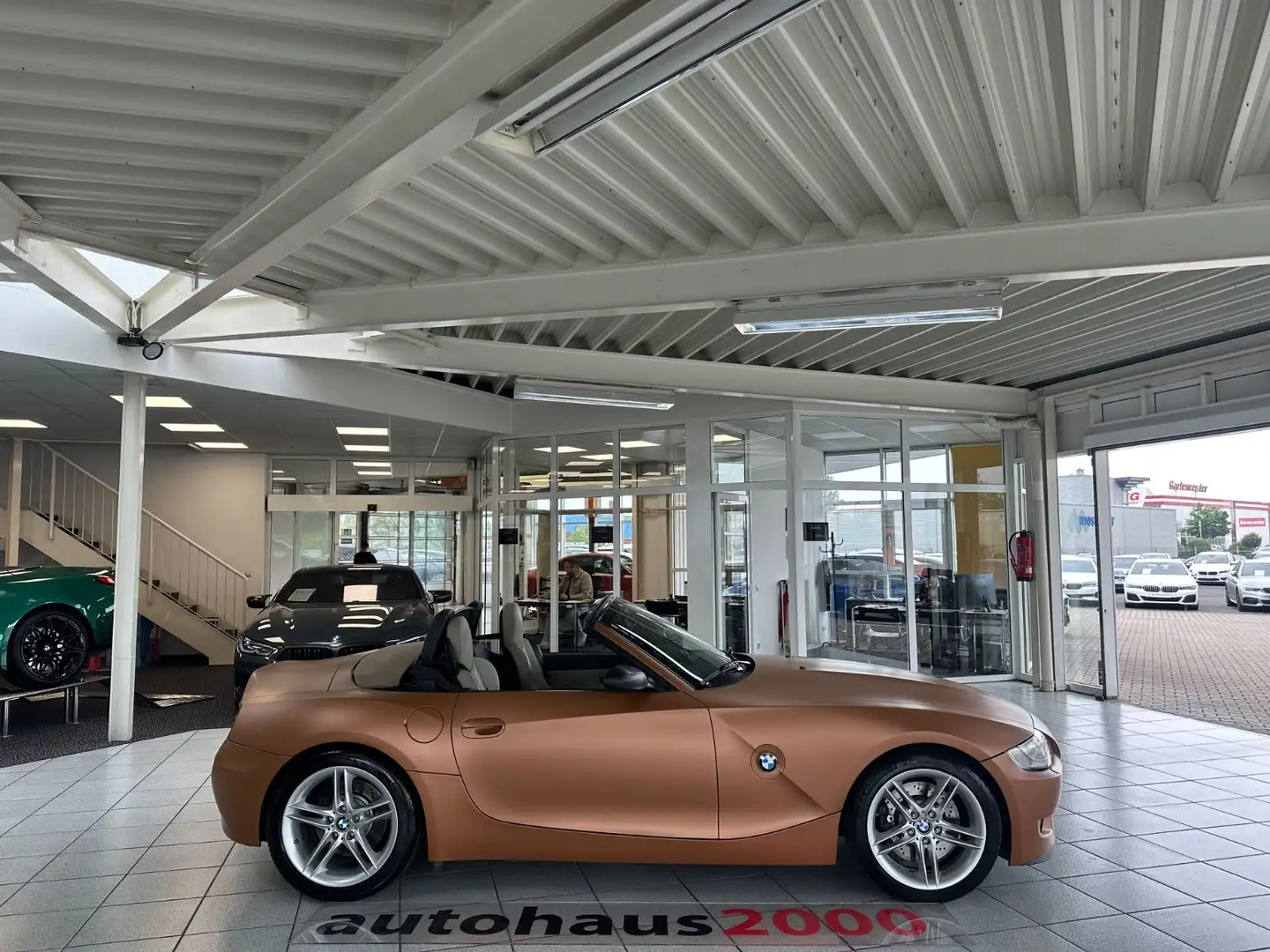 BMW Z4 M ROADSTER LEDER/PDC V-H/NAVI/XENON/SHZ Bleu - 2