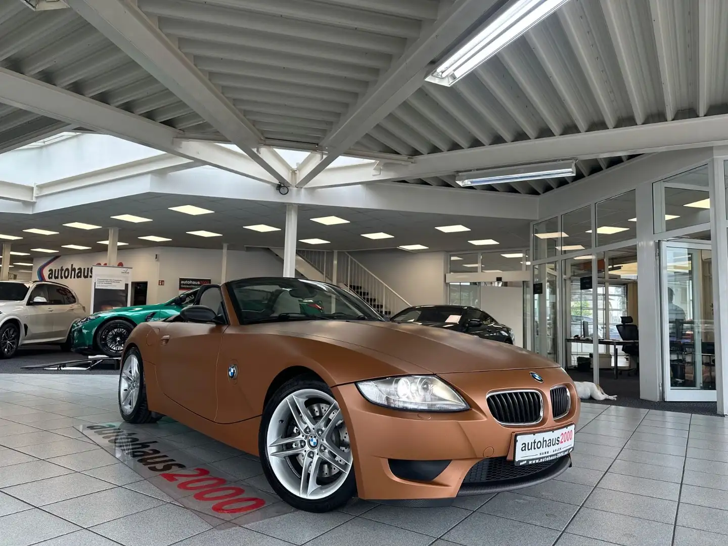 BMW Z4 M ROADSTER LEDER/PDC V-H/NAVI/XENON/SHZ Bleu - 1