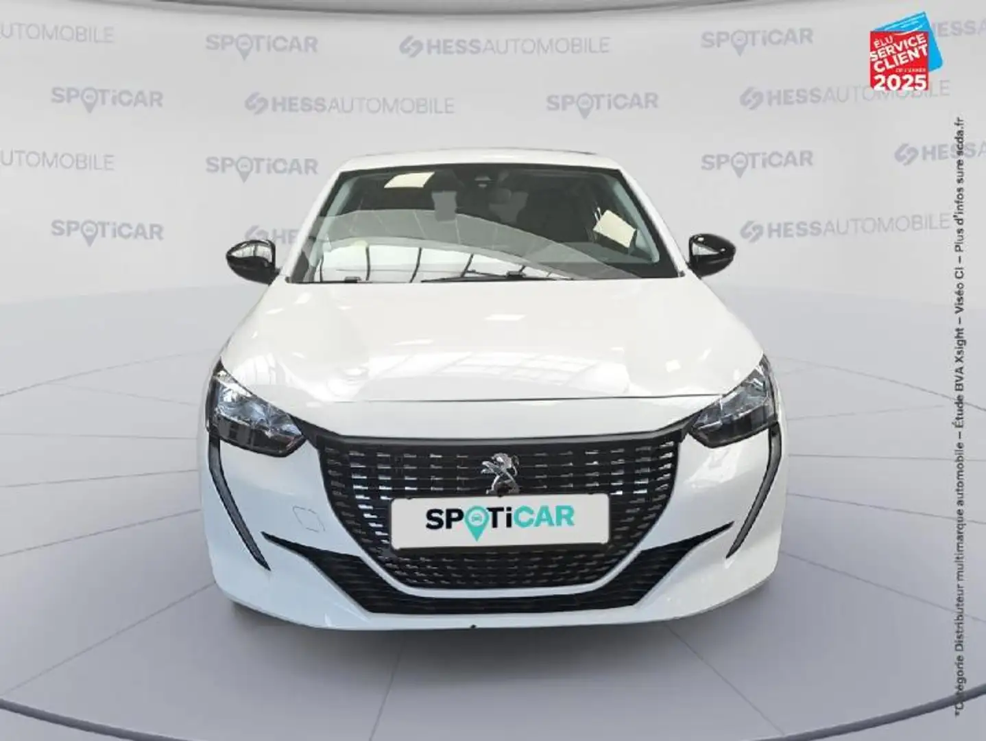 Peugeot 208 1.5 BlueHDi 100ch S/S Active Blanc - 2
