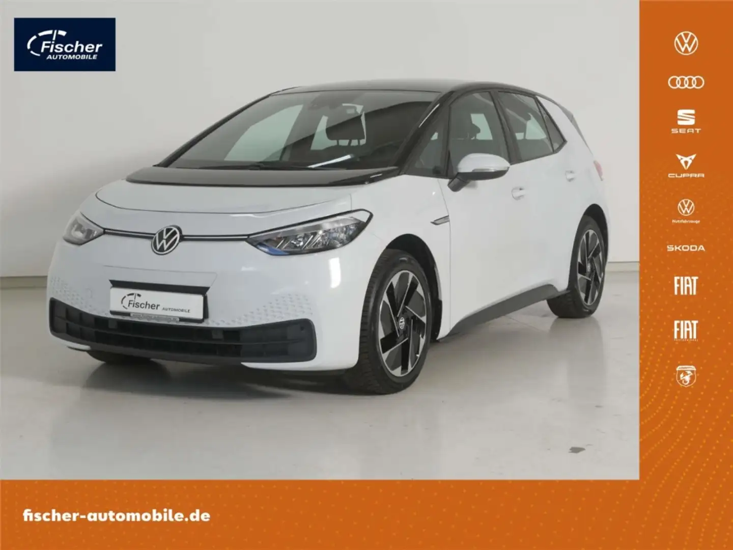 Volkswagen ID.3 Pro Performance 58 kWh Wärmepumpe Weiß - 1