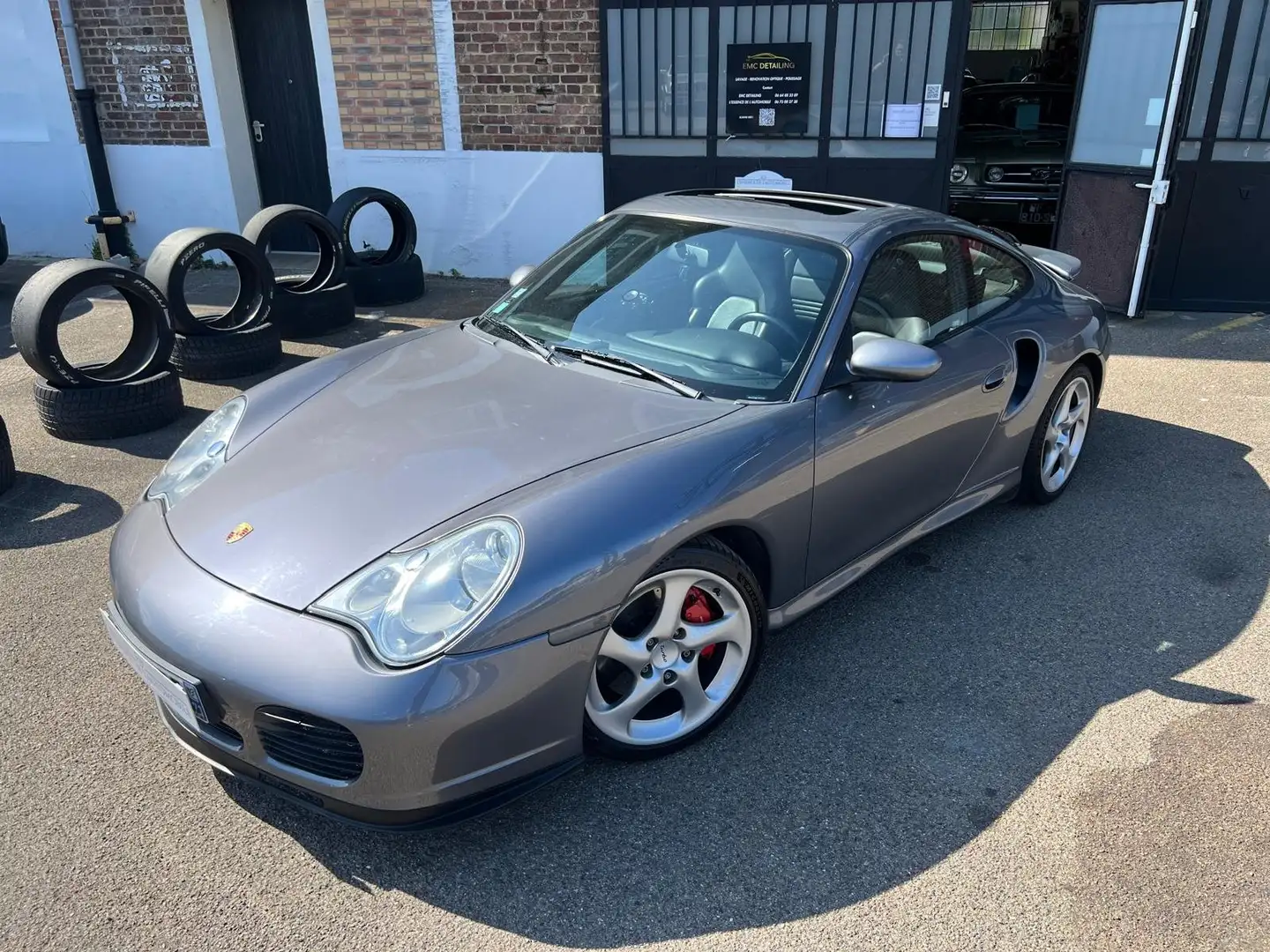 Porsche 996 TURBO Grau - 1