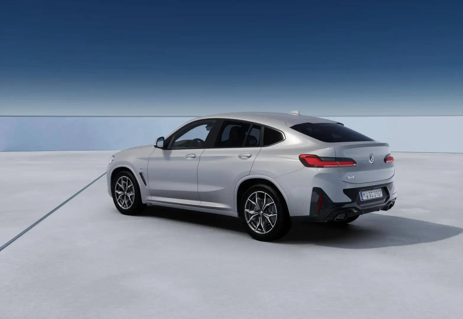BMW X4 xDrive20d 48V MSport Grigio - 2