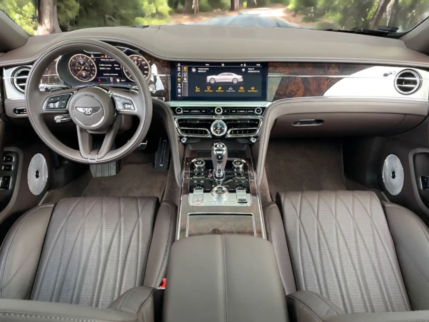 Bentley Flying Spur Hybrid Ezüst - 2