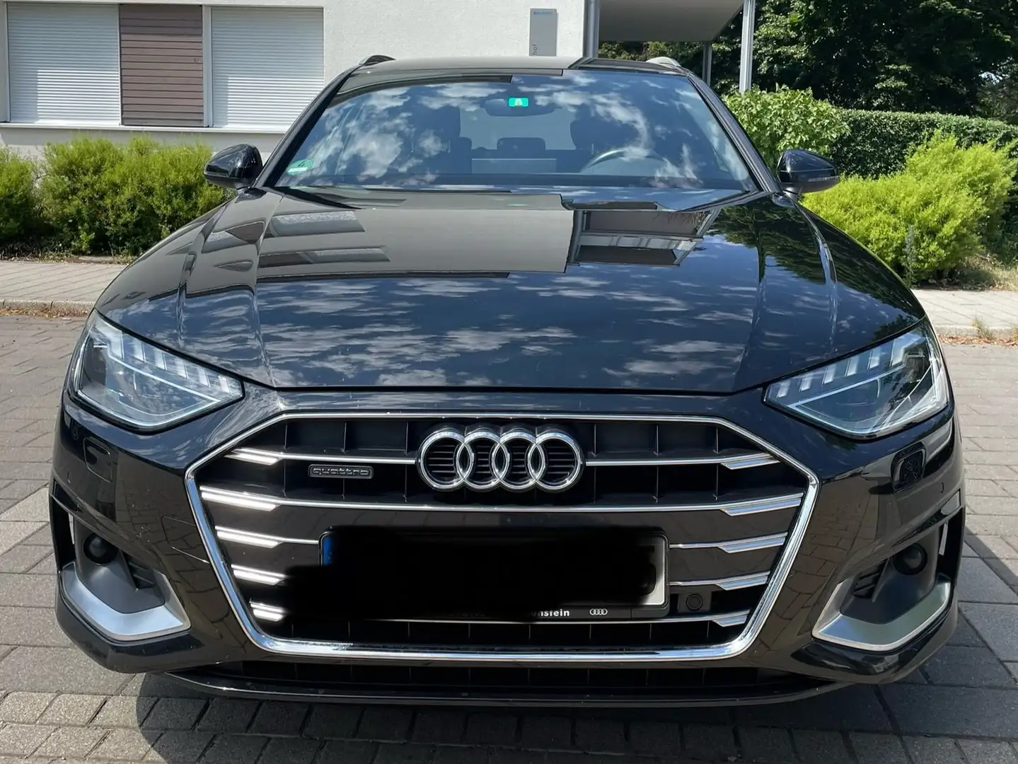 Audi A4 A4 Avant 40 TDI quattro S tronic advanced Schwarz - 1
