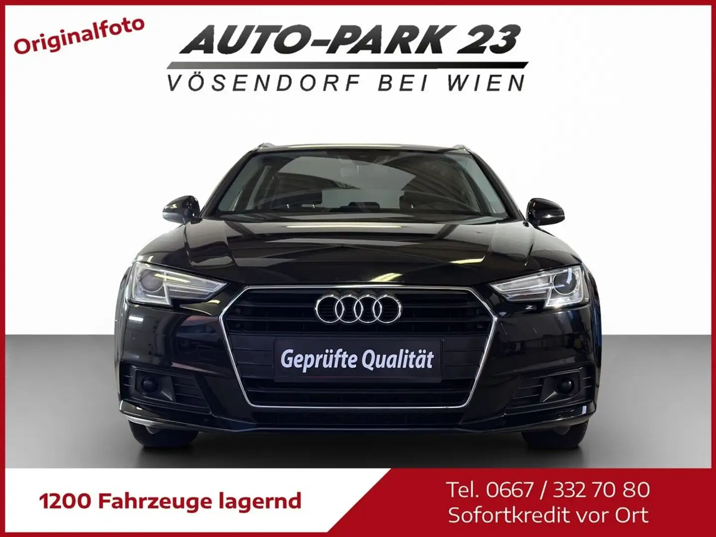 Audi A4 Avant 2,0 TDI**S-tronic**NAVI*TOP-GEPFLEGT*MOD2019 Schwarz - 2