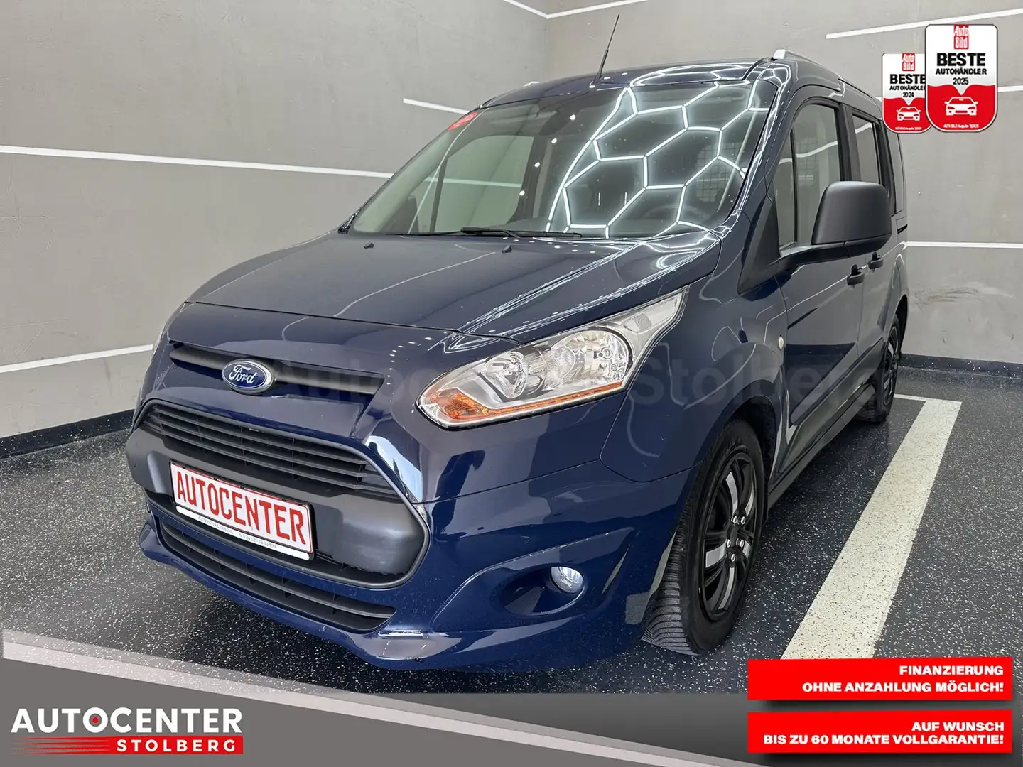 Ford Transit Connect Kombi Trend "MULTI-KLIMA-TÜV" Azul - 1