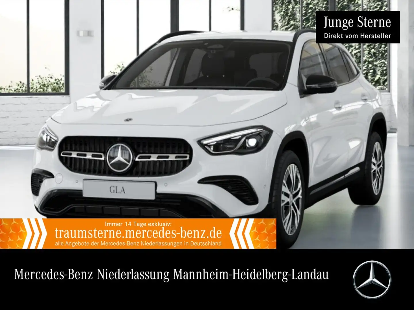 Mercedes-Benz GLA 250 e PROGRESSIVE+NIGHT+360°+MULTIBEAM+TOTW Weiß - 1