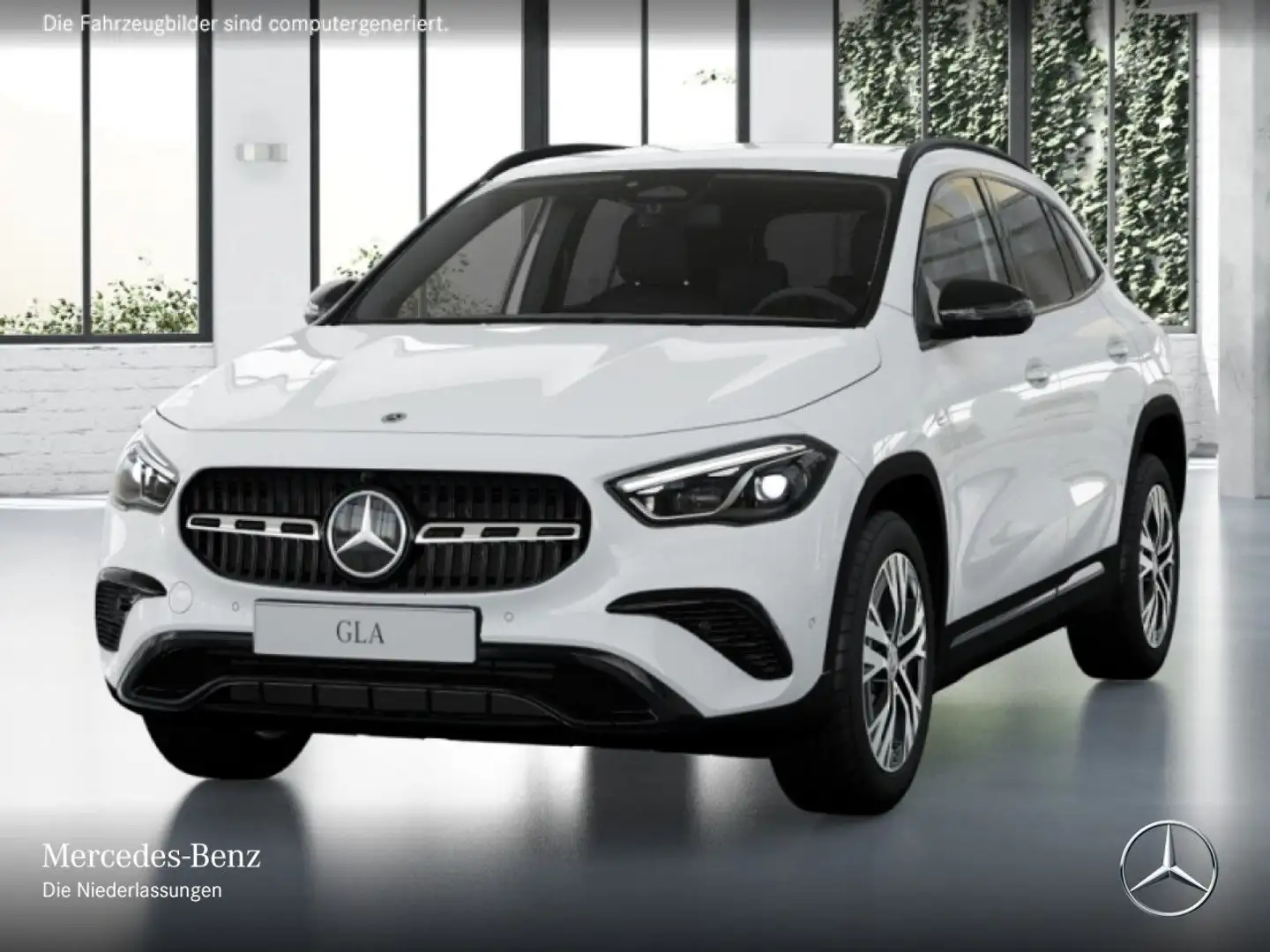Mercedes-Benz GLA 250 e PROGRESSIVE+NIGHT+360°+MULTIBEAM+TOTW Weiß - 2