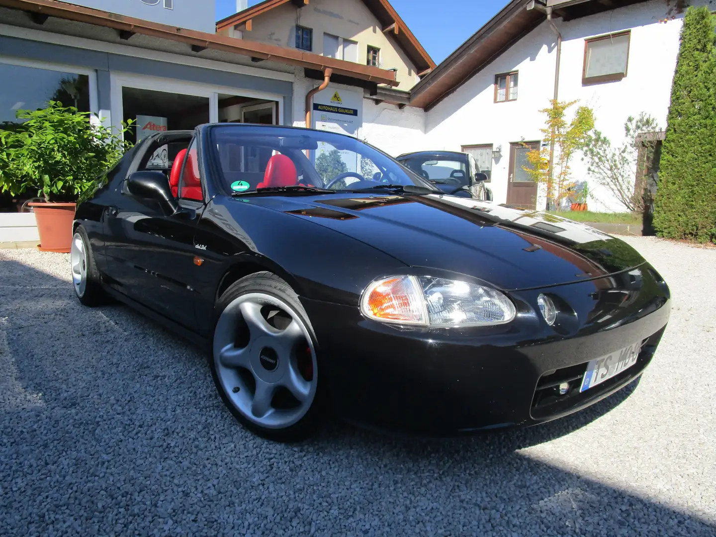 Honda CRX 1.6 ESi del Sol , Leder, 2. Hd., TÜV + KD neu! Noir - 1